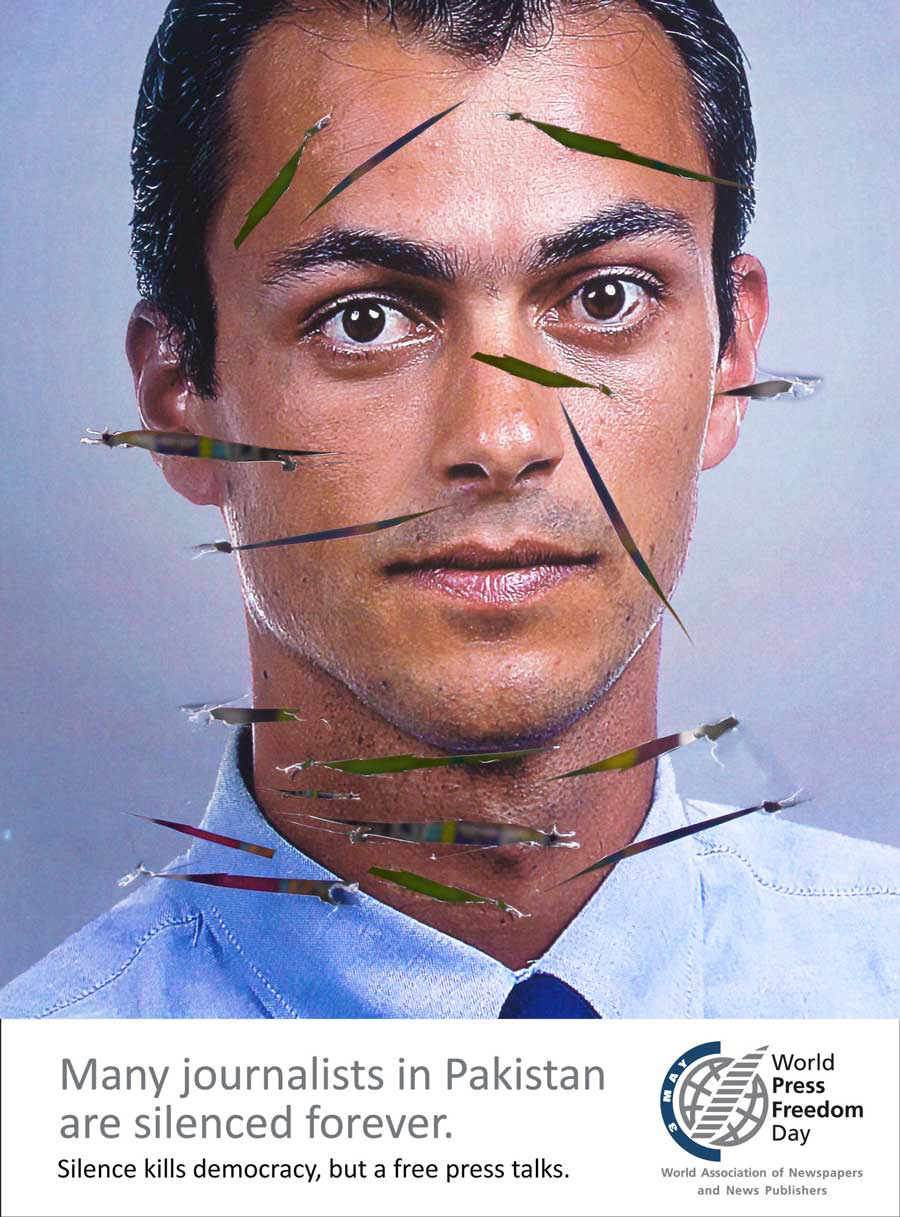 World Association of Newspapers - World Press Freedom Day campaign selection