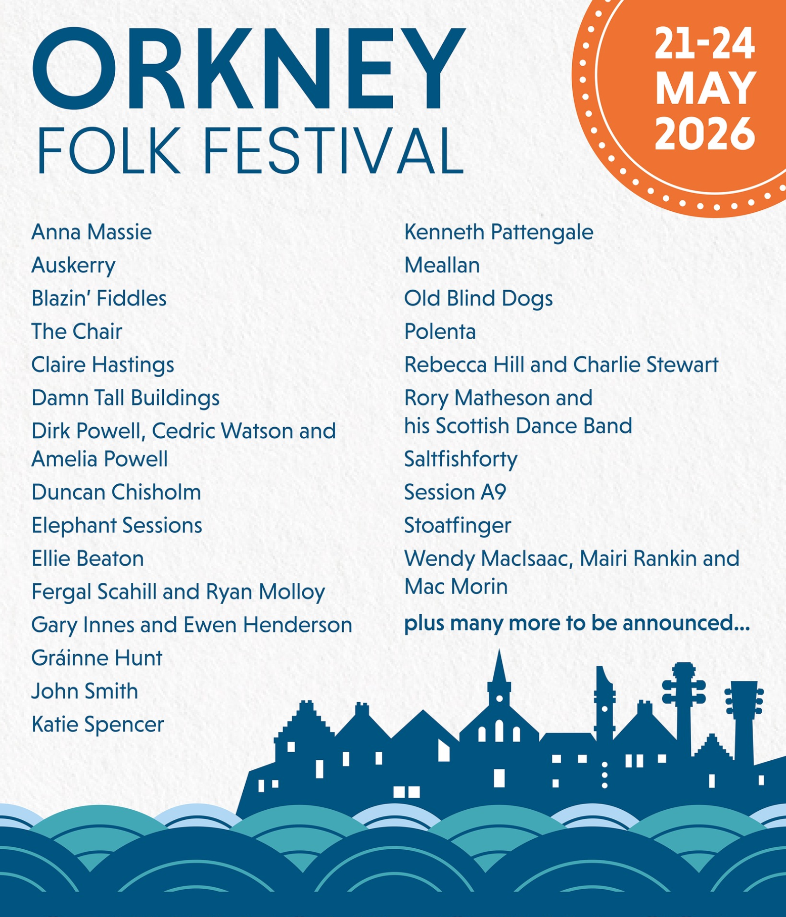 Orkney Folk Festival w/ Fergal Scahill - 21-24 May