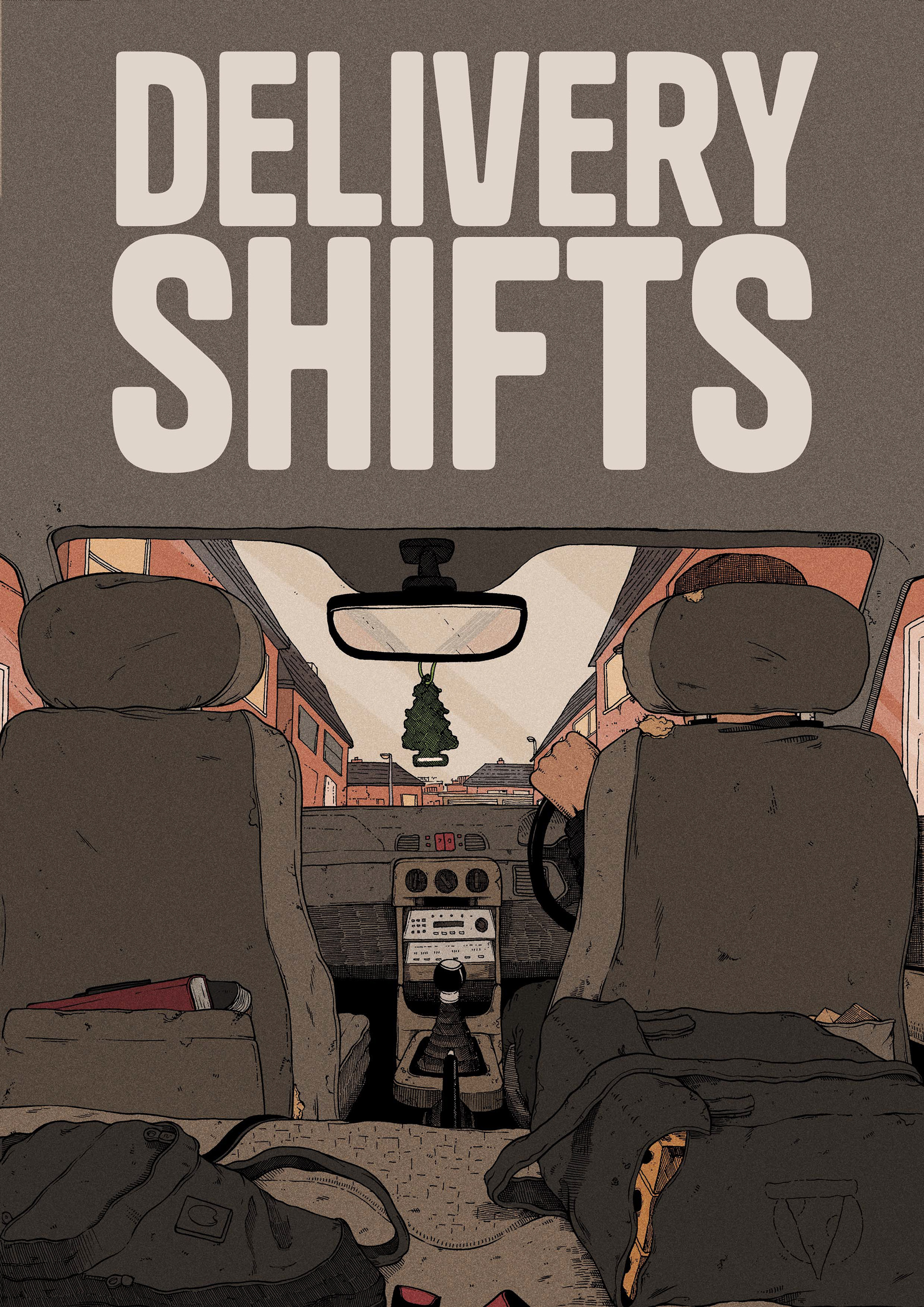 Delivery Shifts - Comic Cover