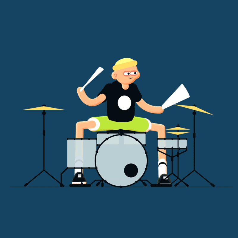 2D Animated loop (After Effects)