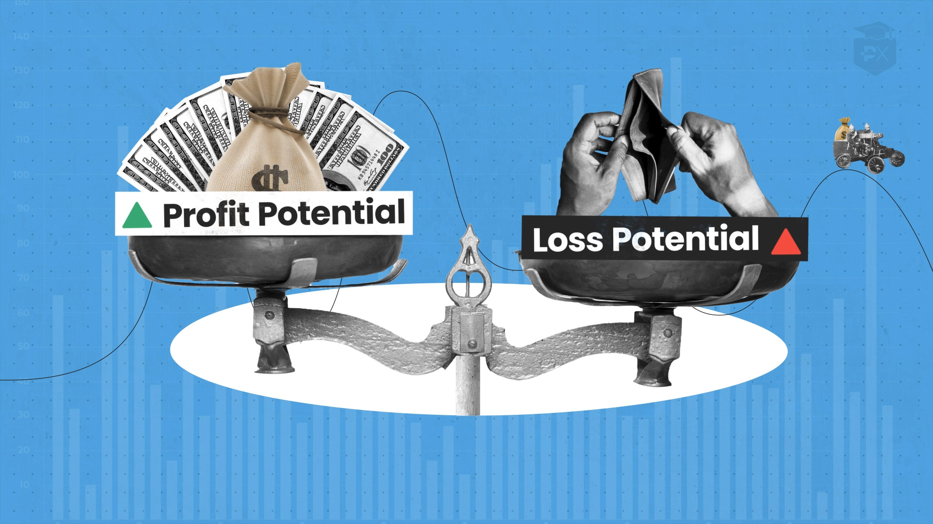 A frame from a video explainer for PXBT (After Effects)