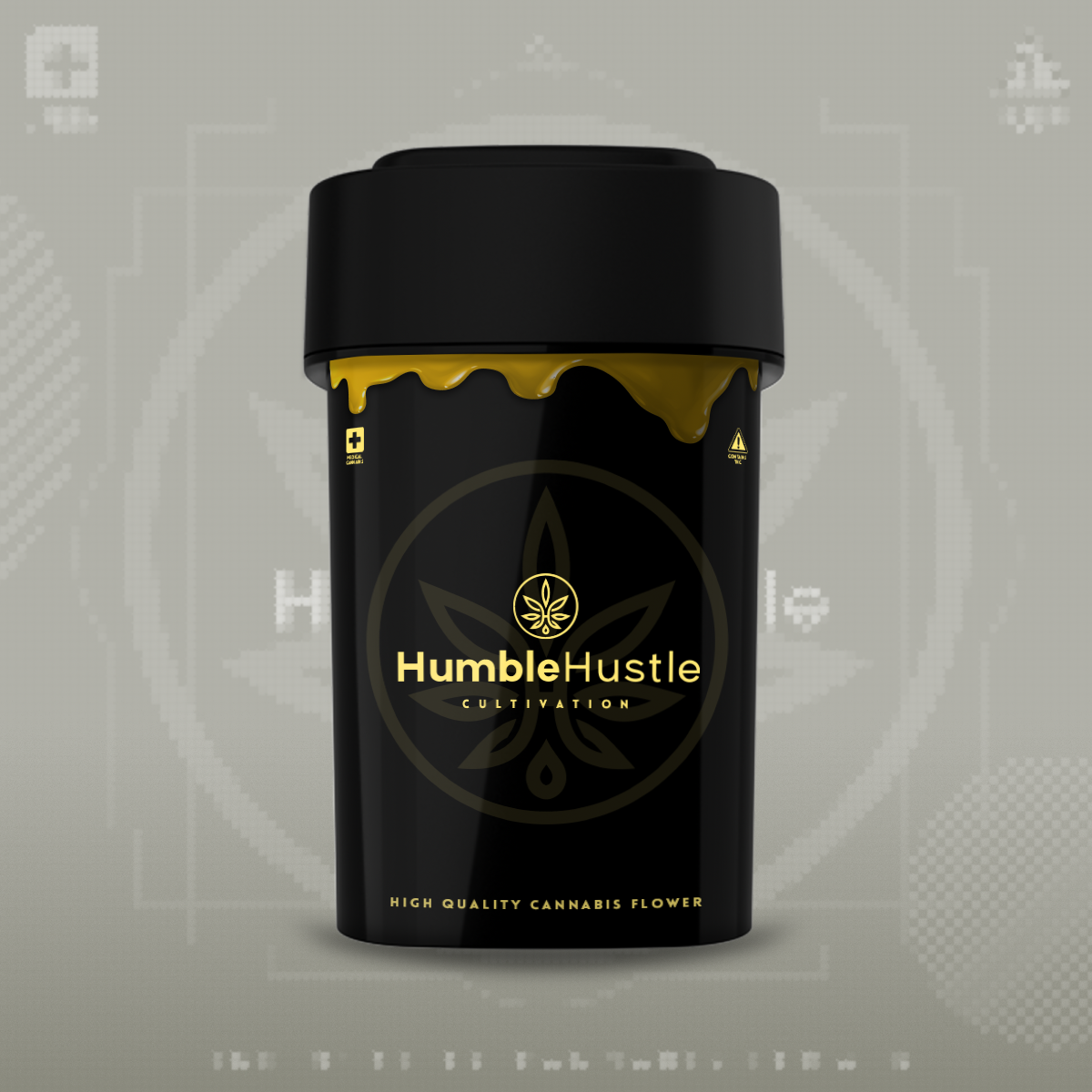 Product packaging design (Illustrator, Cinema 4D)
