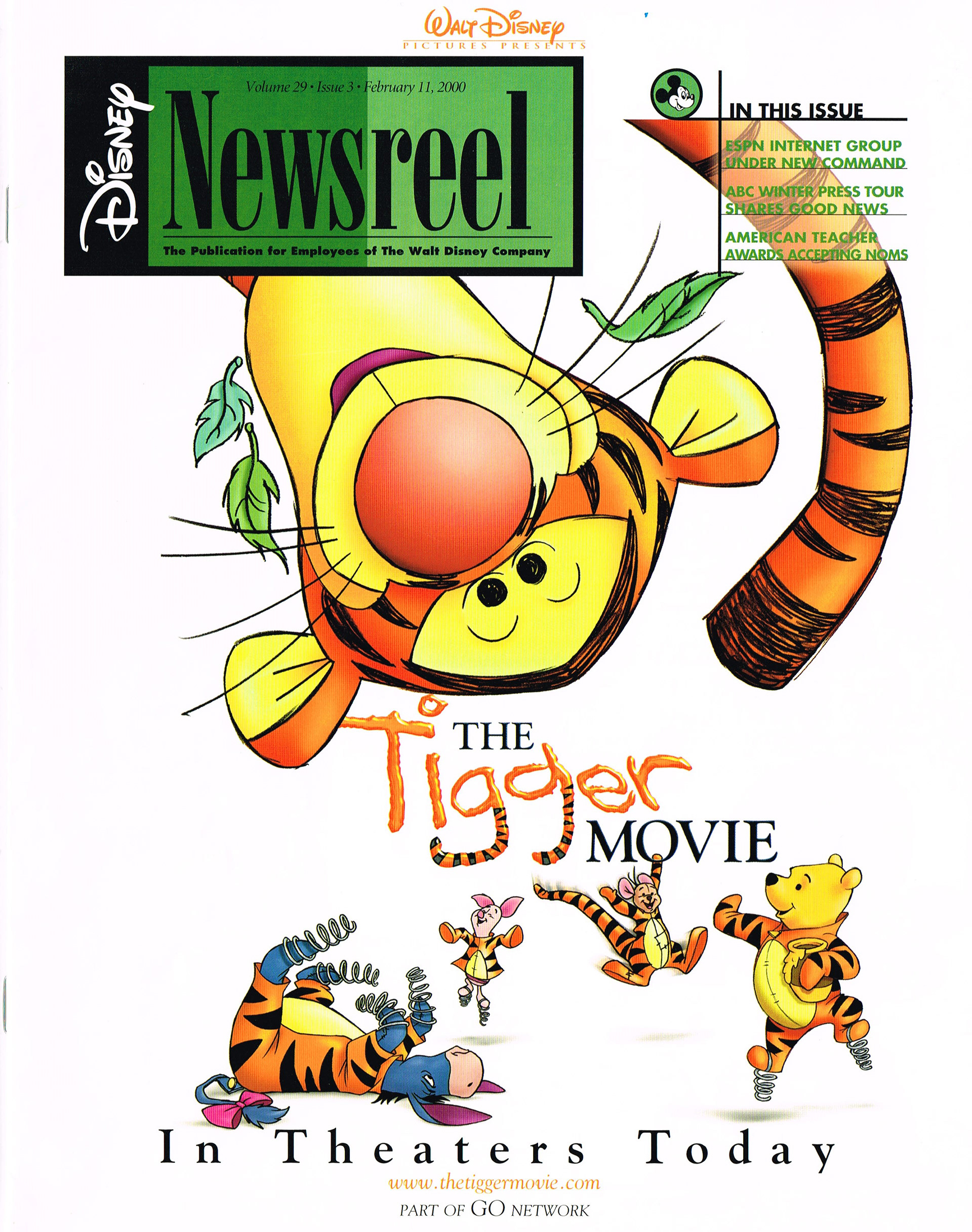 Copyrighted Walt Disney pictures 2000