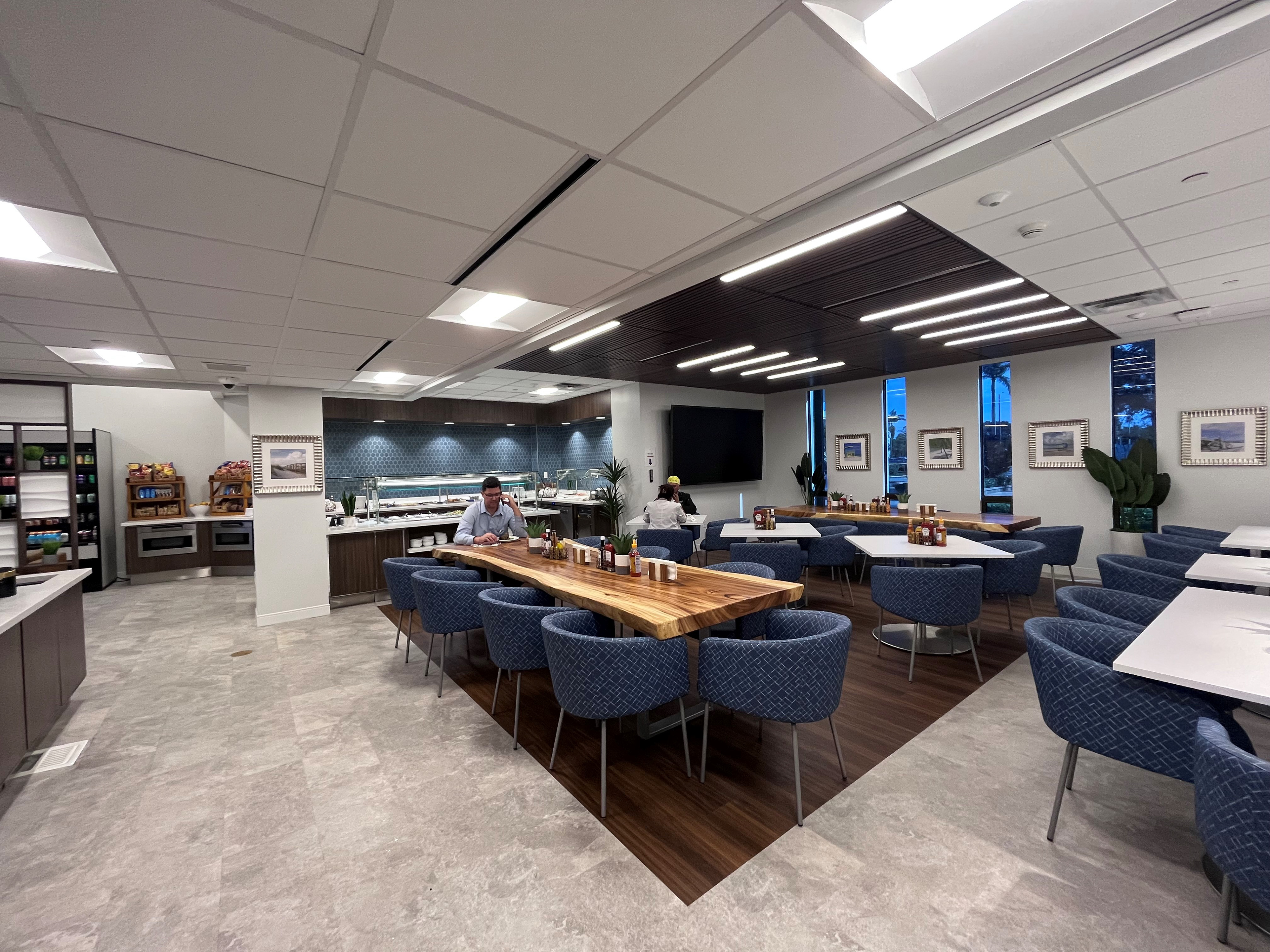 HCA Florida Woodmont Hospital Doctors Dining Renovation and Expansion - MD Design
