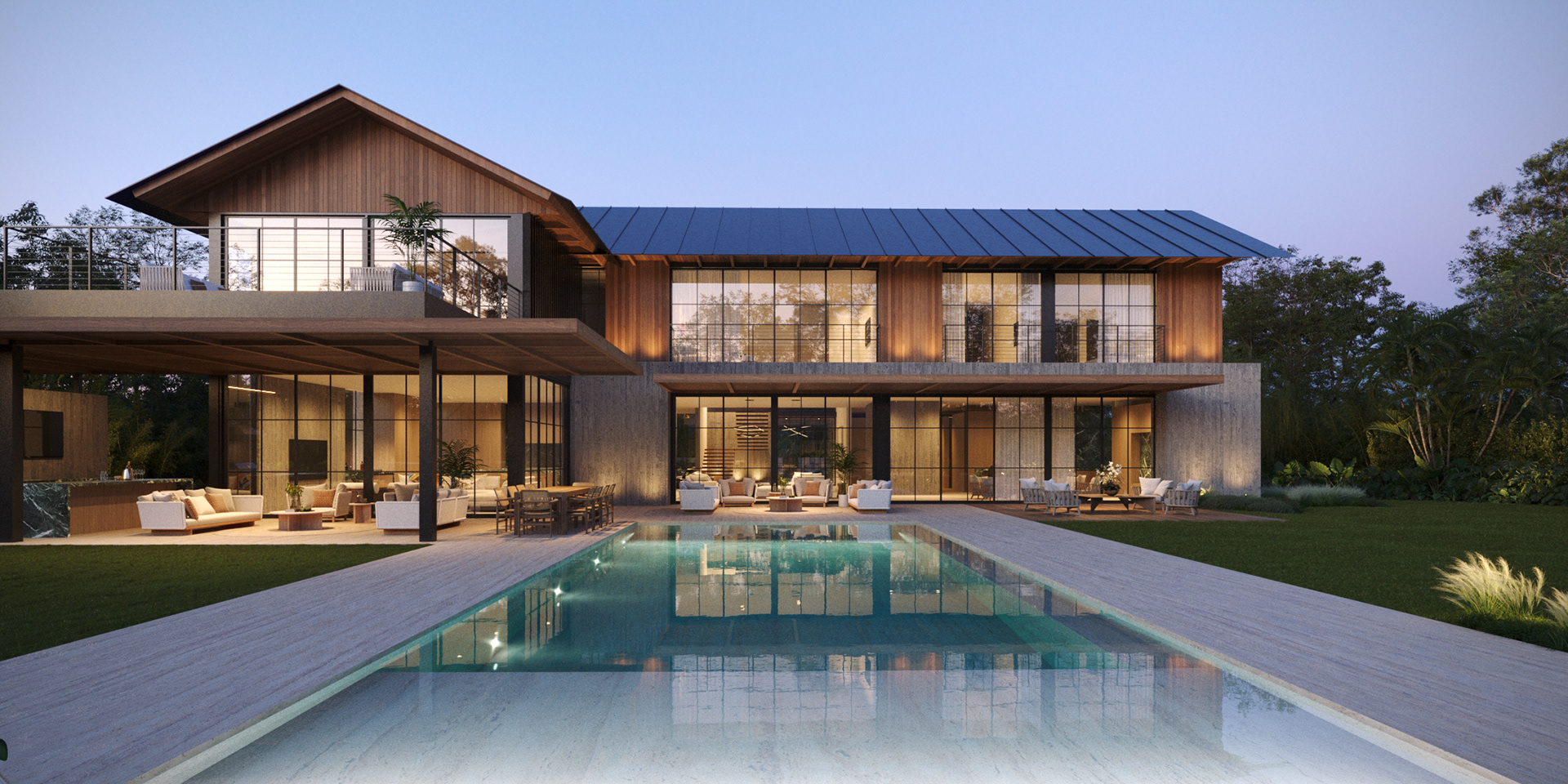 Pine Drive Residence - Thamann Architecture - 11,300 SF