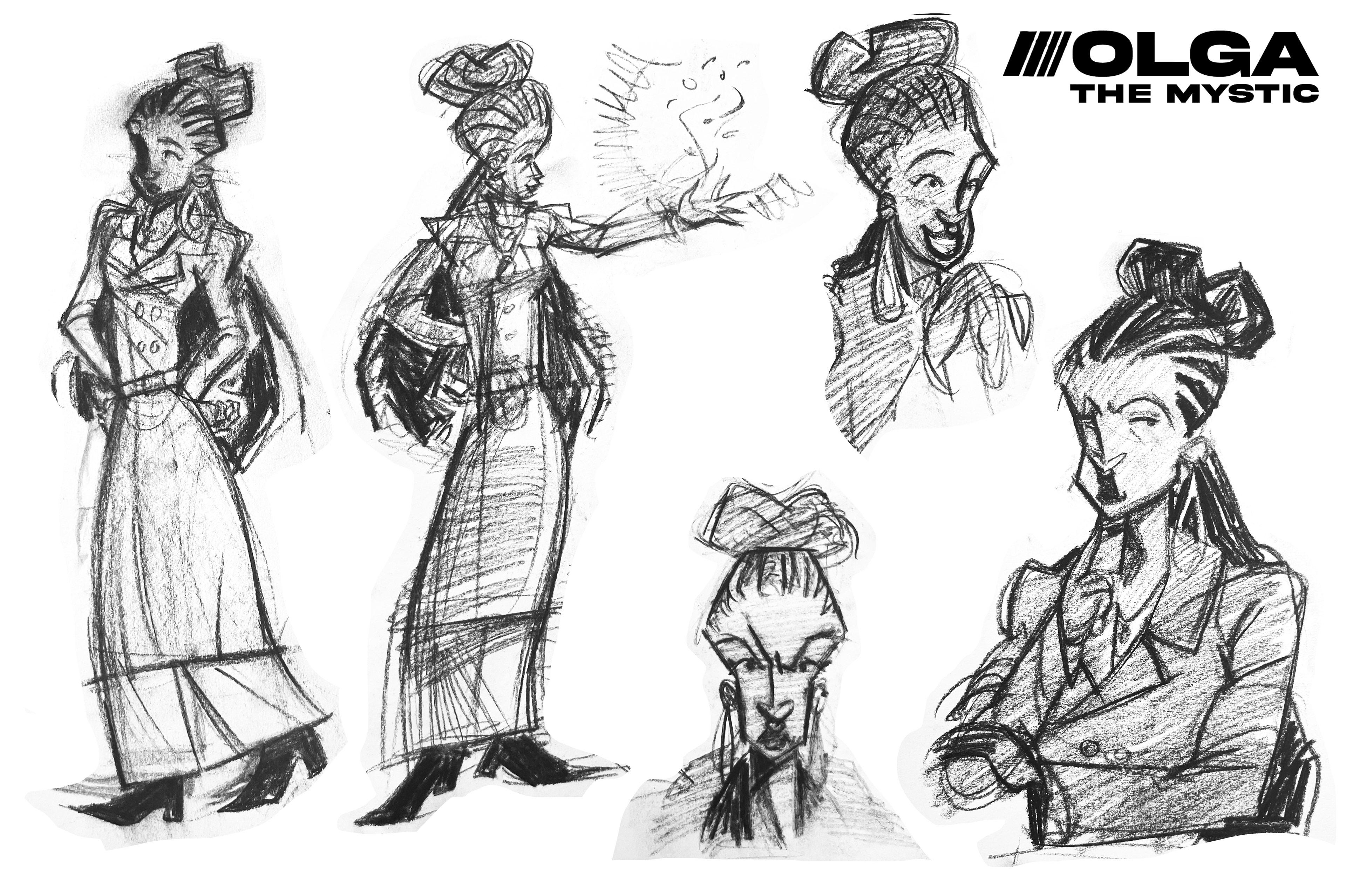 Olga the Mystic from The Blue Diviners