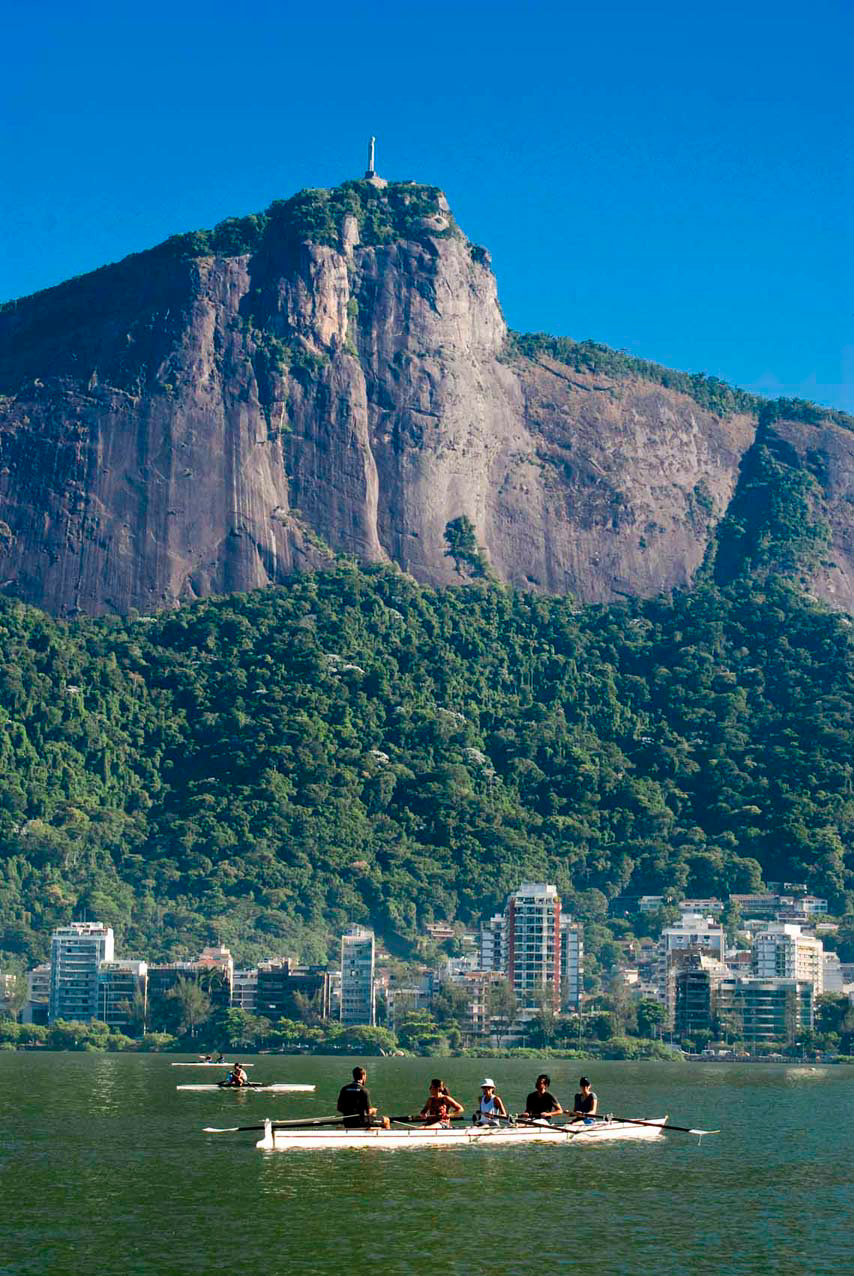Lagoa Rodrigo de Freitas e Corcovado