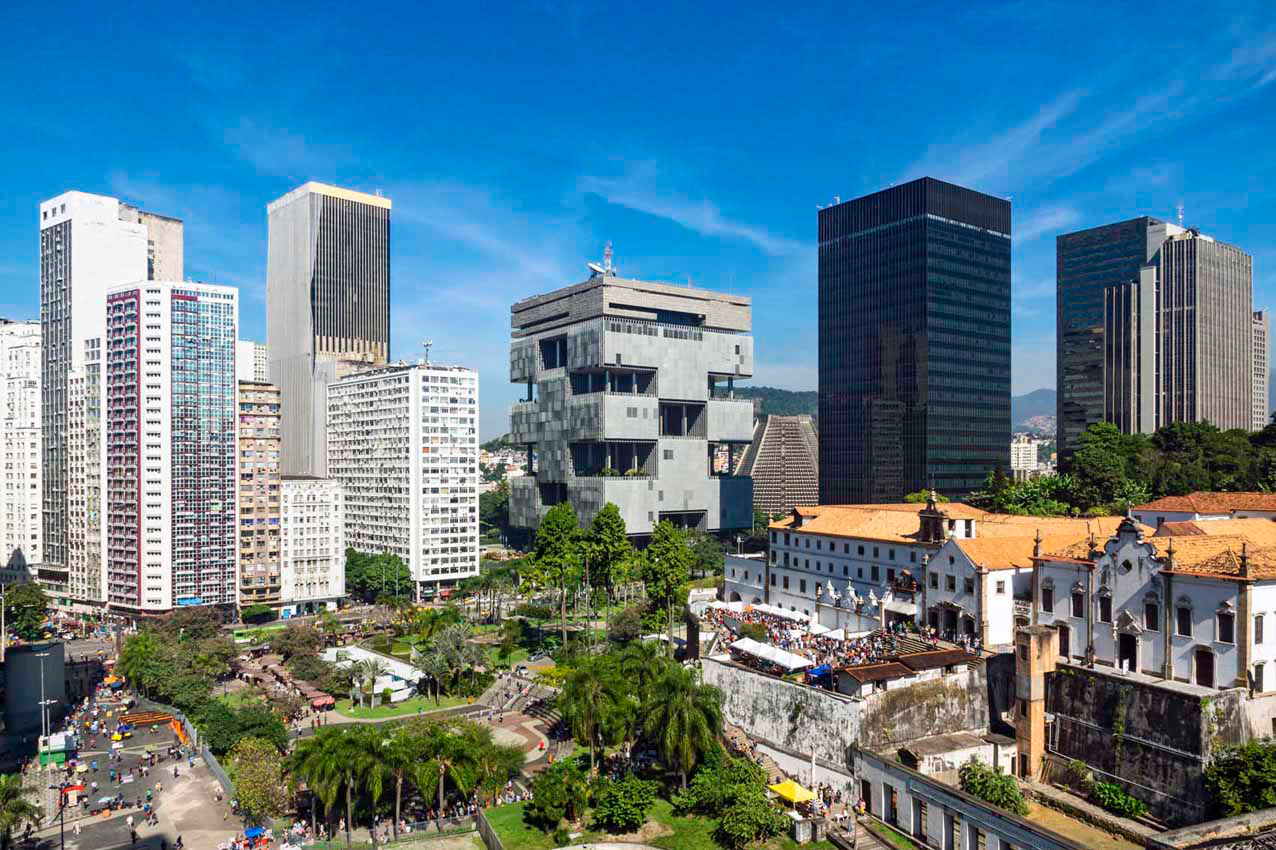 Vista do centro da cidade