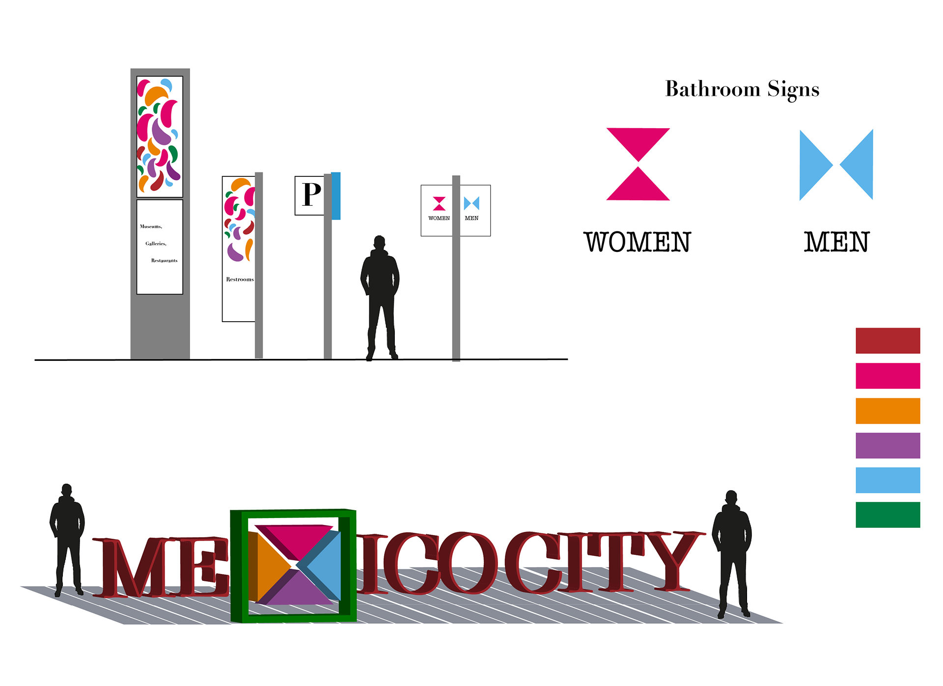 wayfinding/color palette