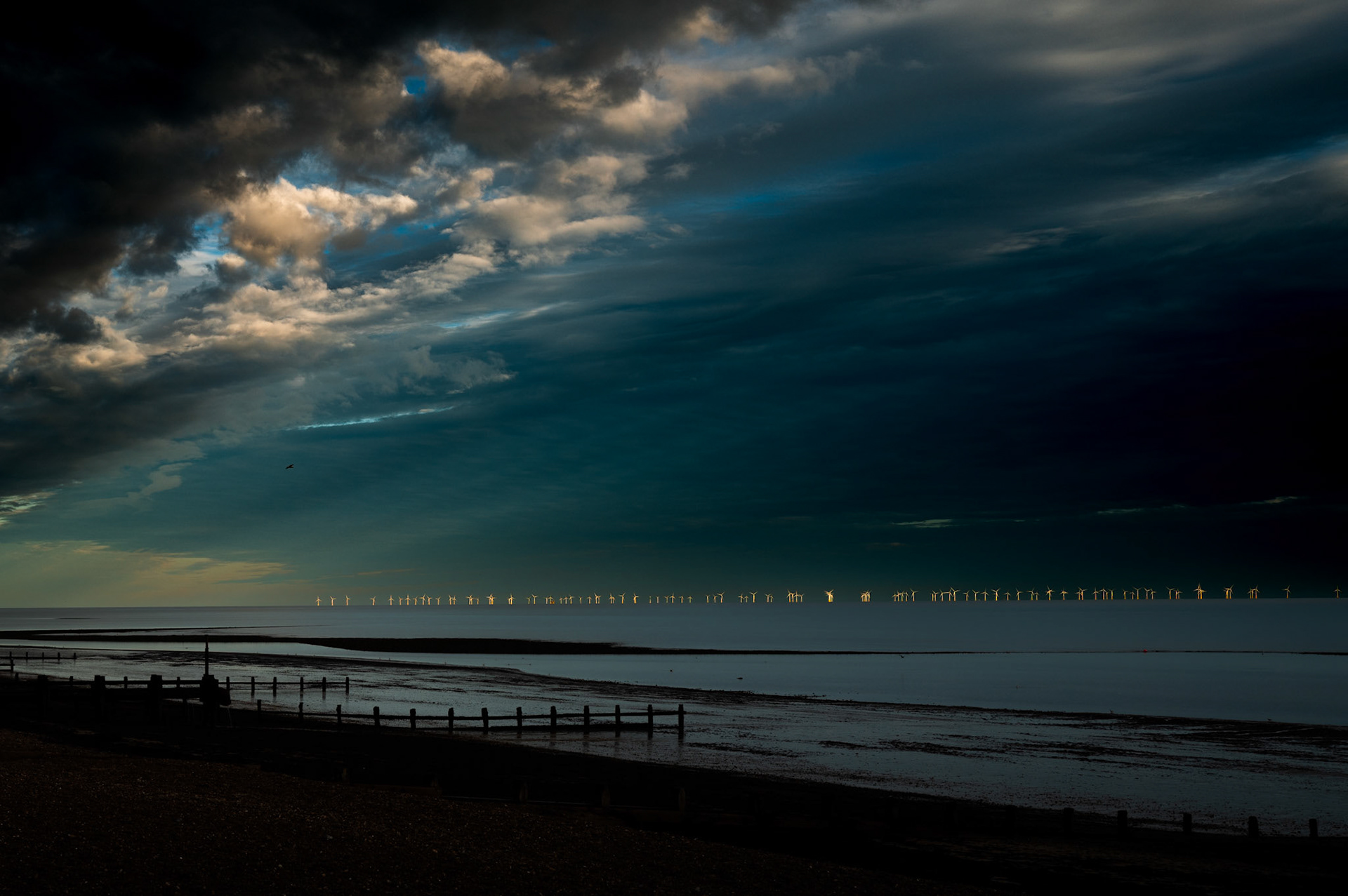 Rampion Windfarm, Sussex, Engand