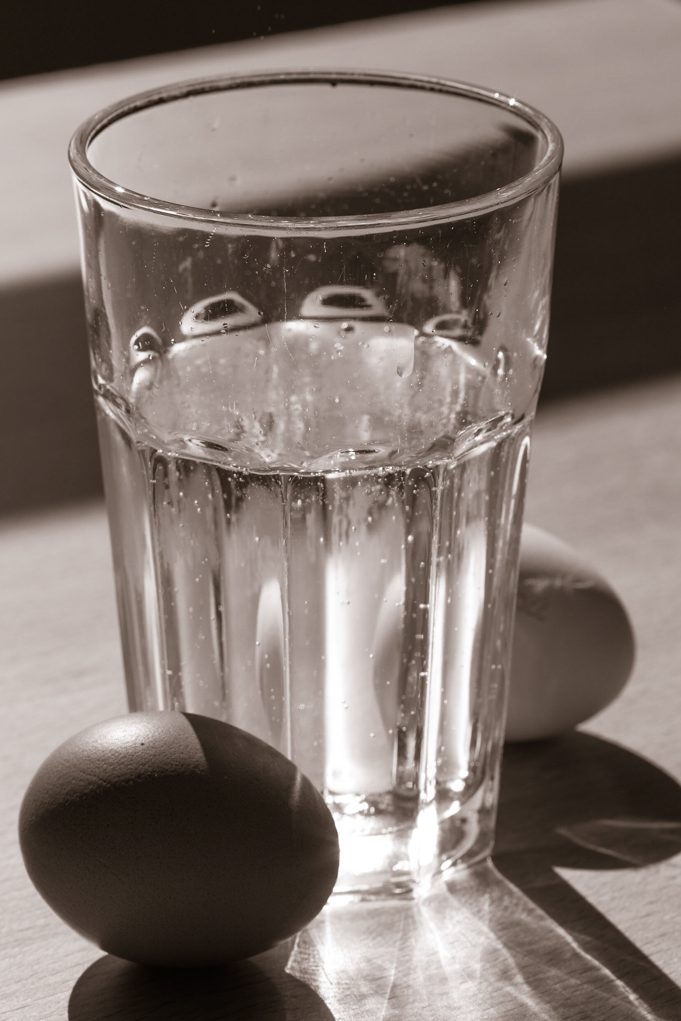 Eggs and Glass