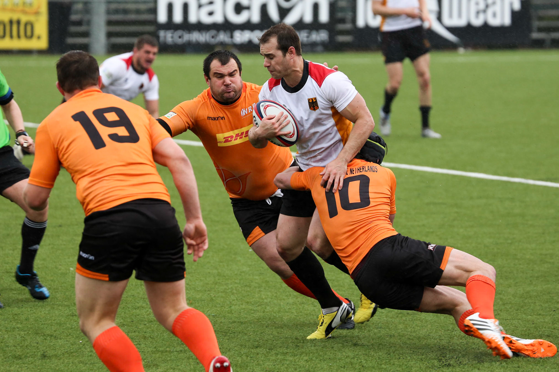 Tackling Sean Armstrong