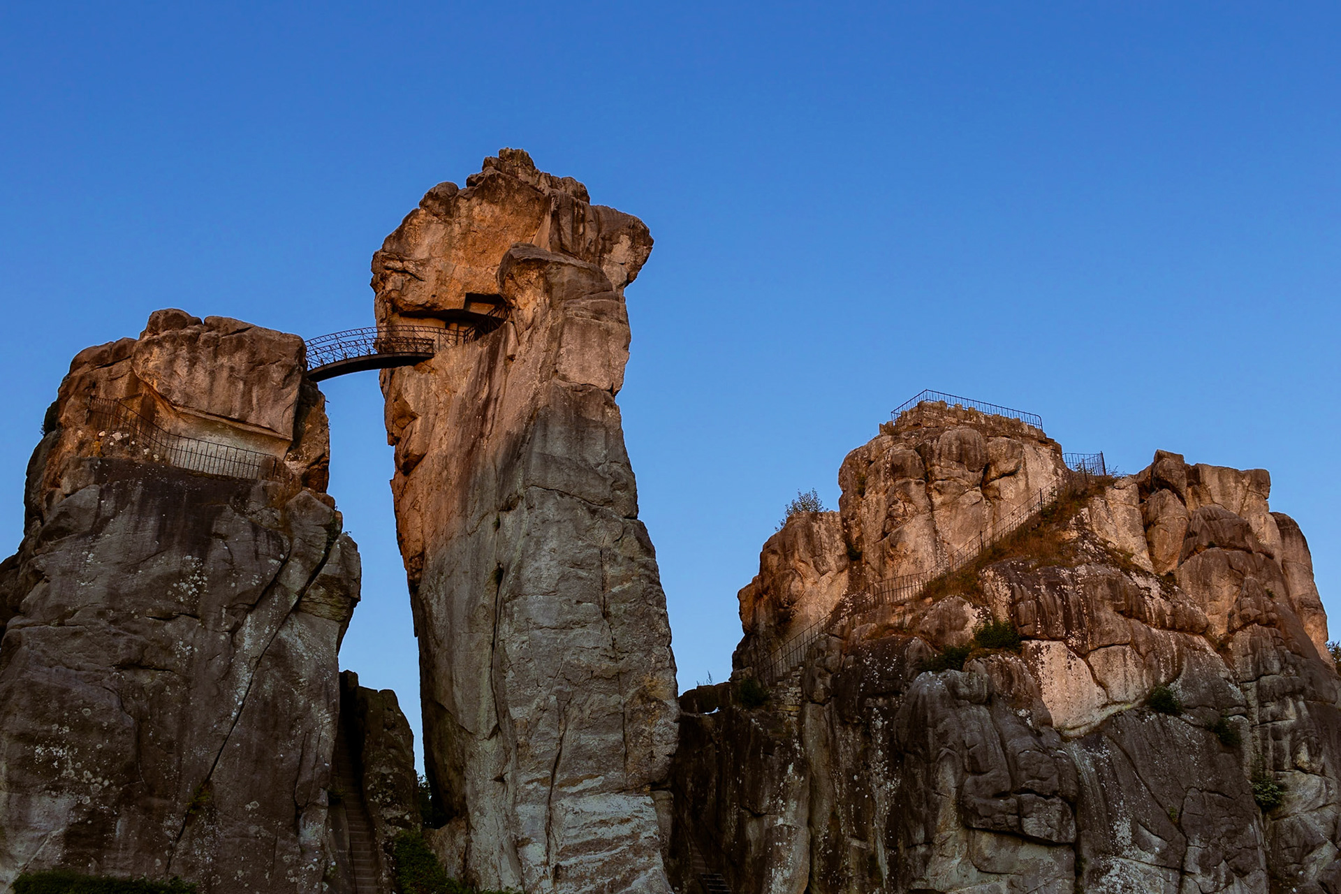 Externsteine At Sunrise