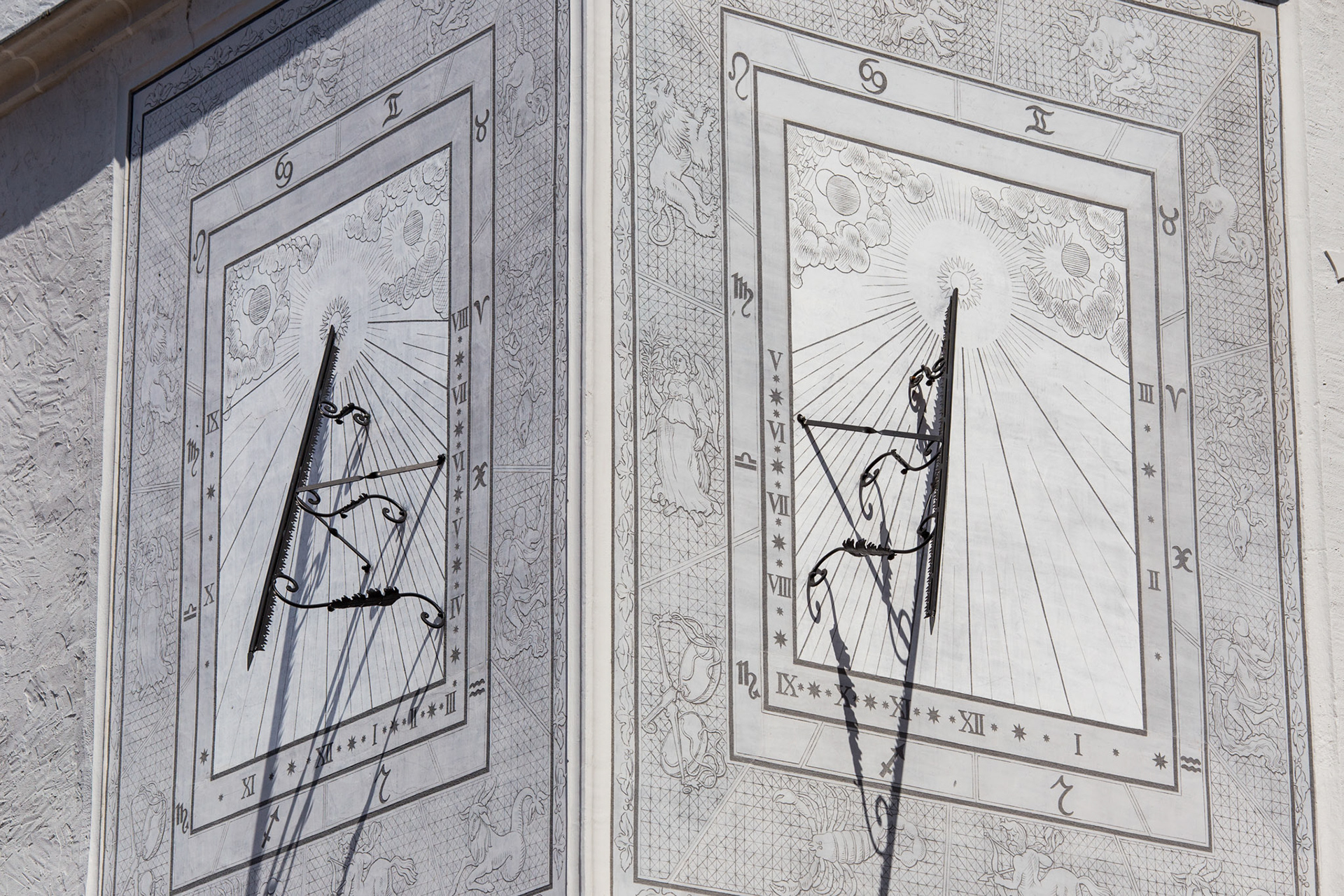 Sundial at Albrechtsburg, Meissen