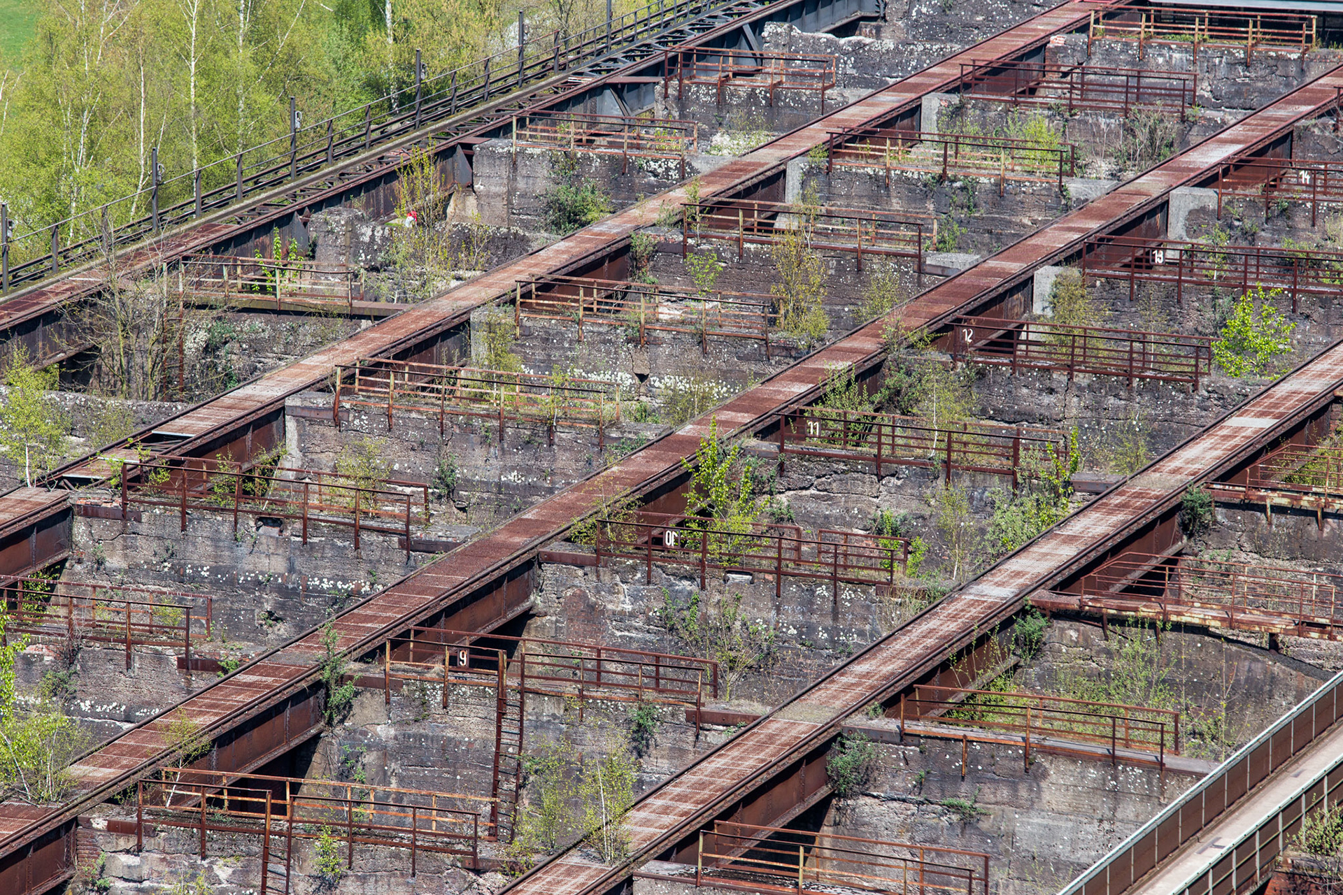 Former Coal Bunkers with Former Railway Access