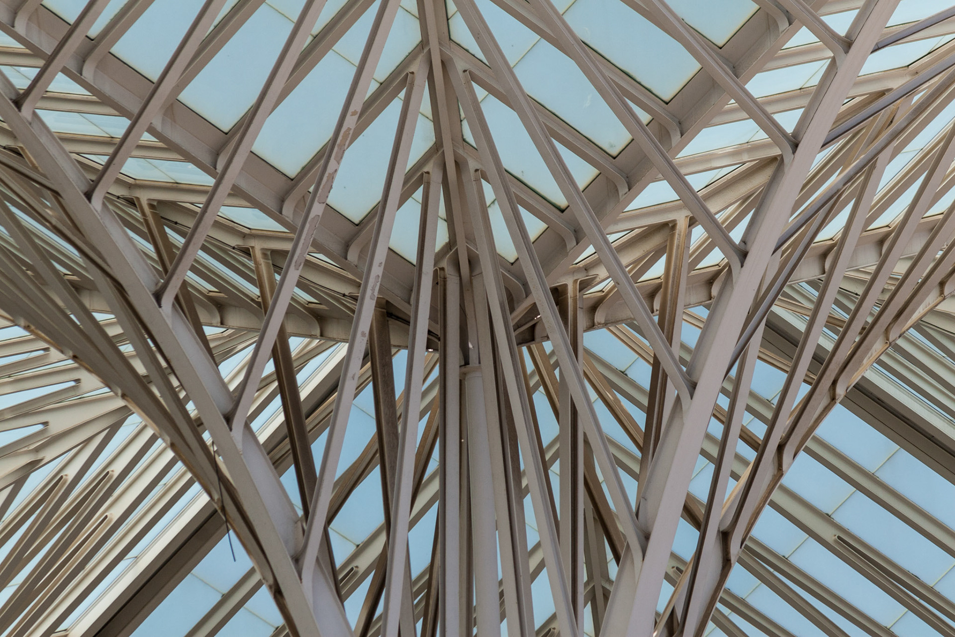 Gare Oriente Roof Construction