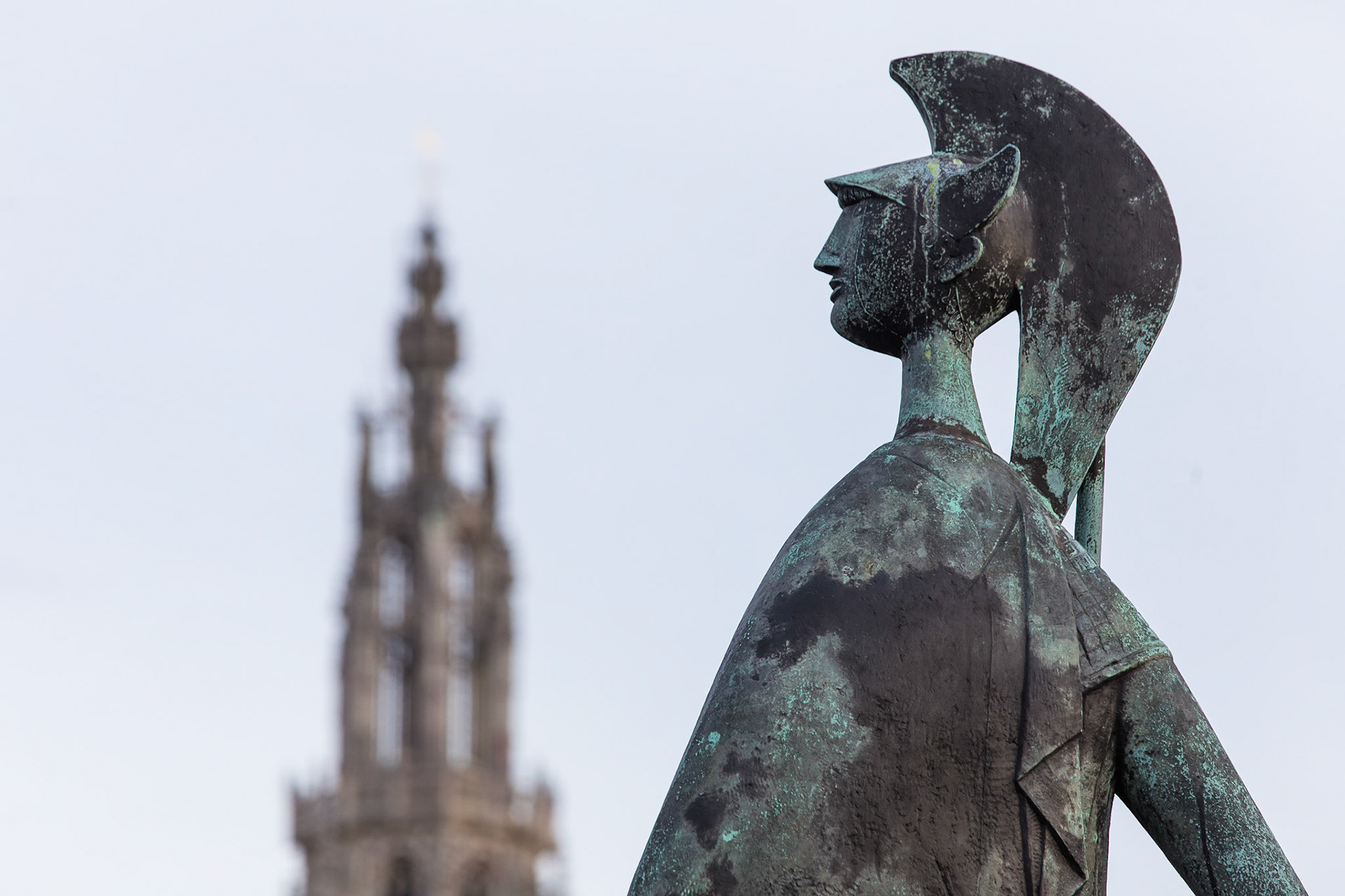 Minerva and the Cathedral of Our Lady