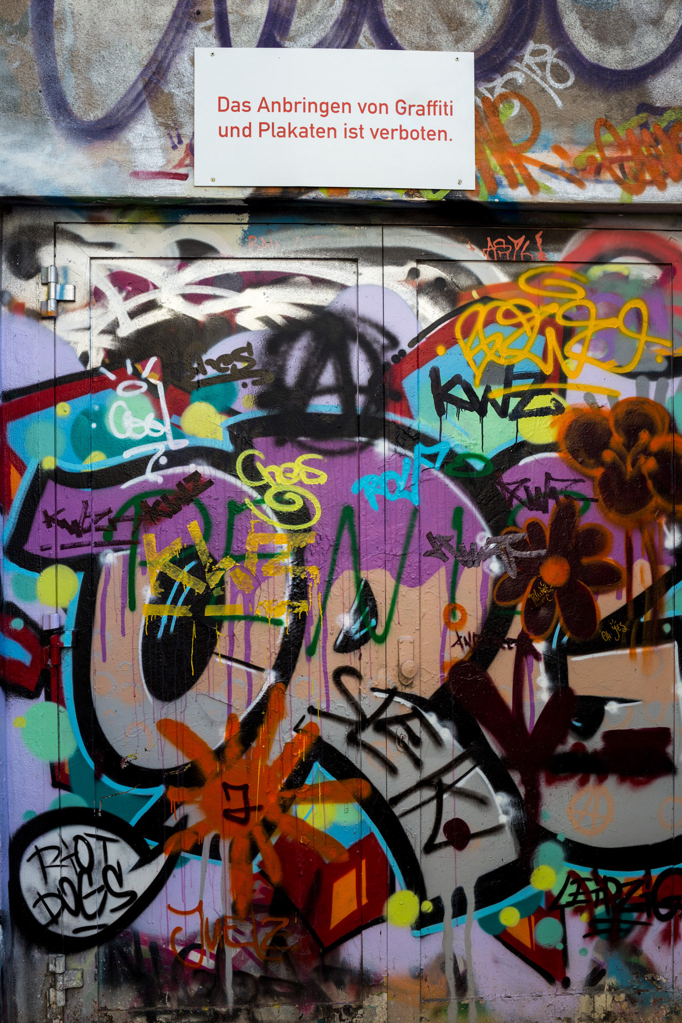 No Graffiti Allowed