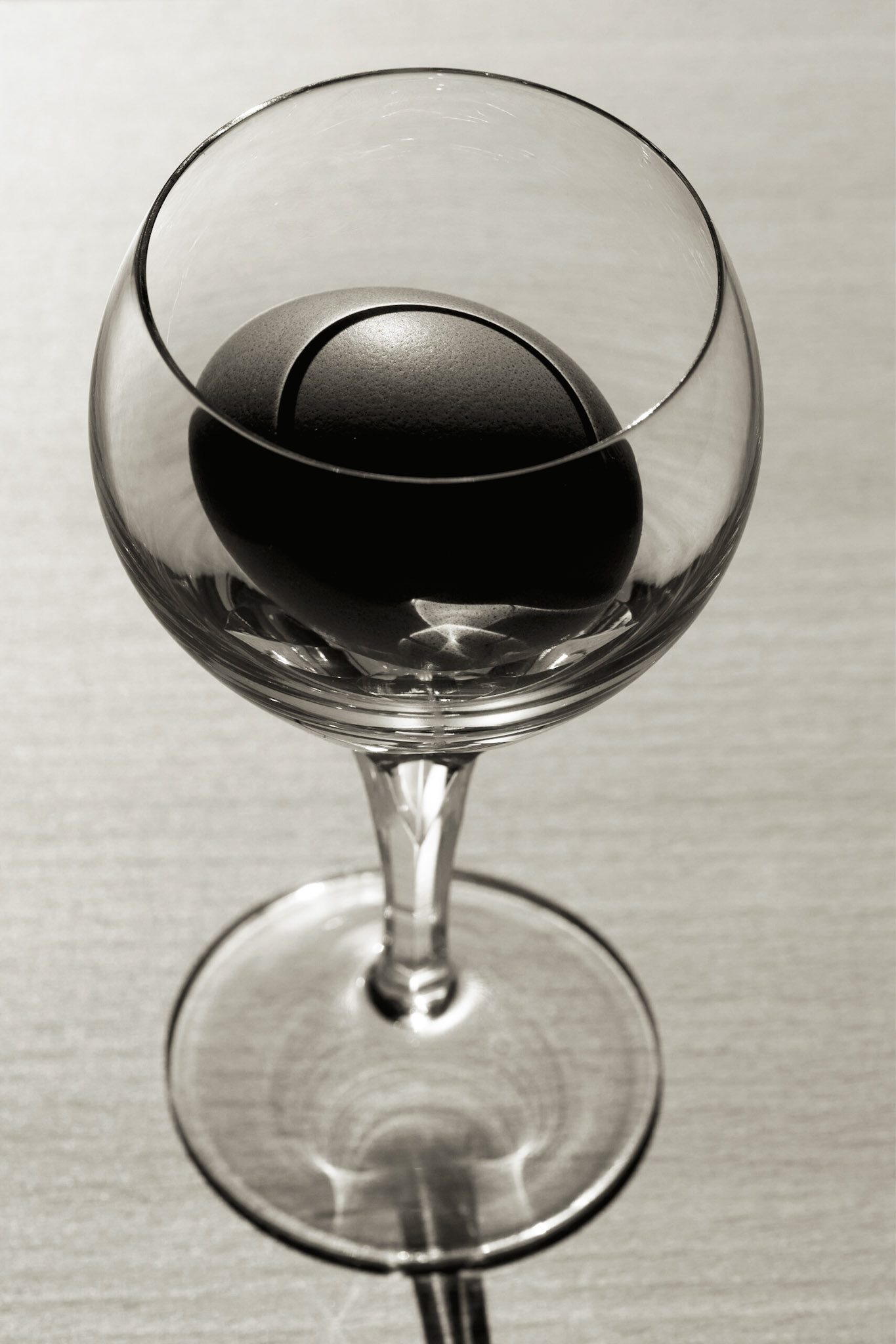 Egg in Glass A