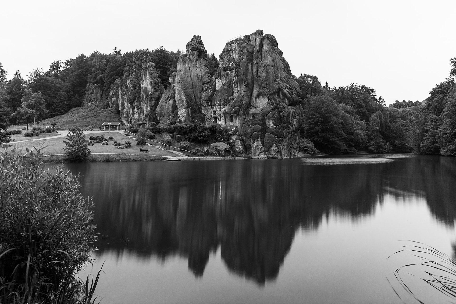 Externsteine At Night