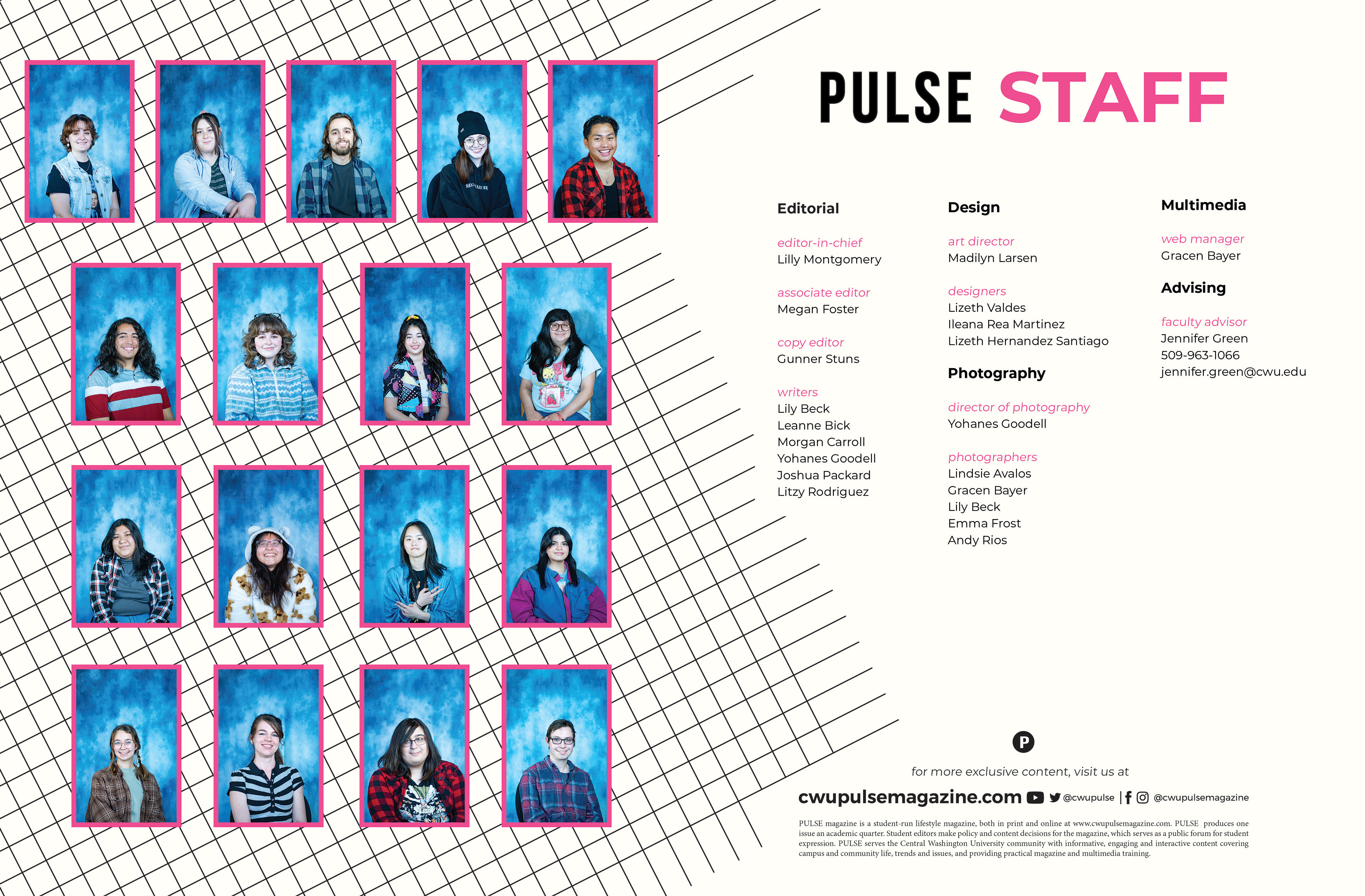 PULSE Winter 2024 Staff spread