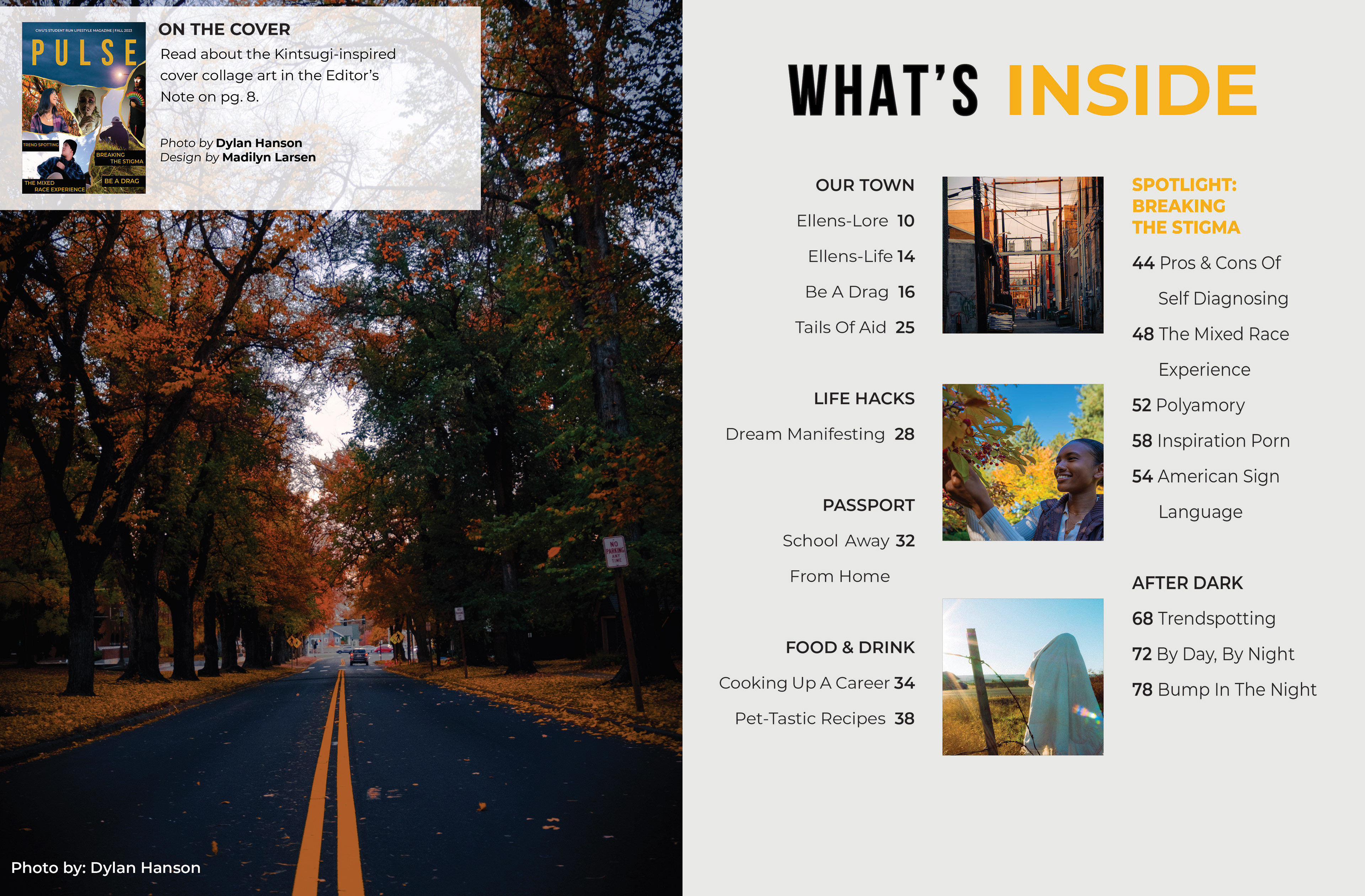 PULSE Fall 2023 Table of Contents