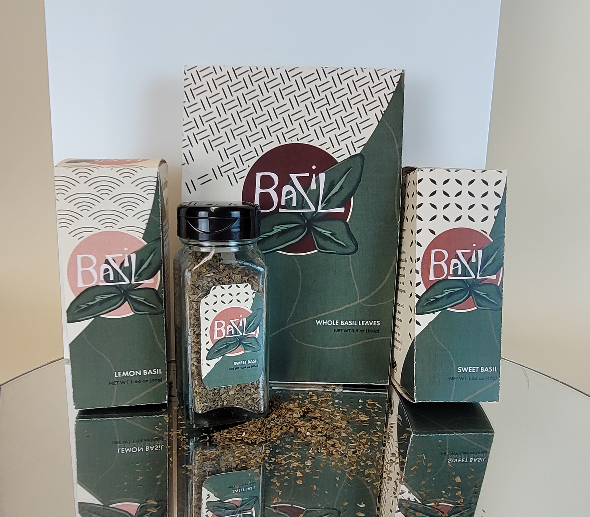 Package design for basil - ART 371