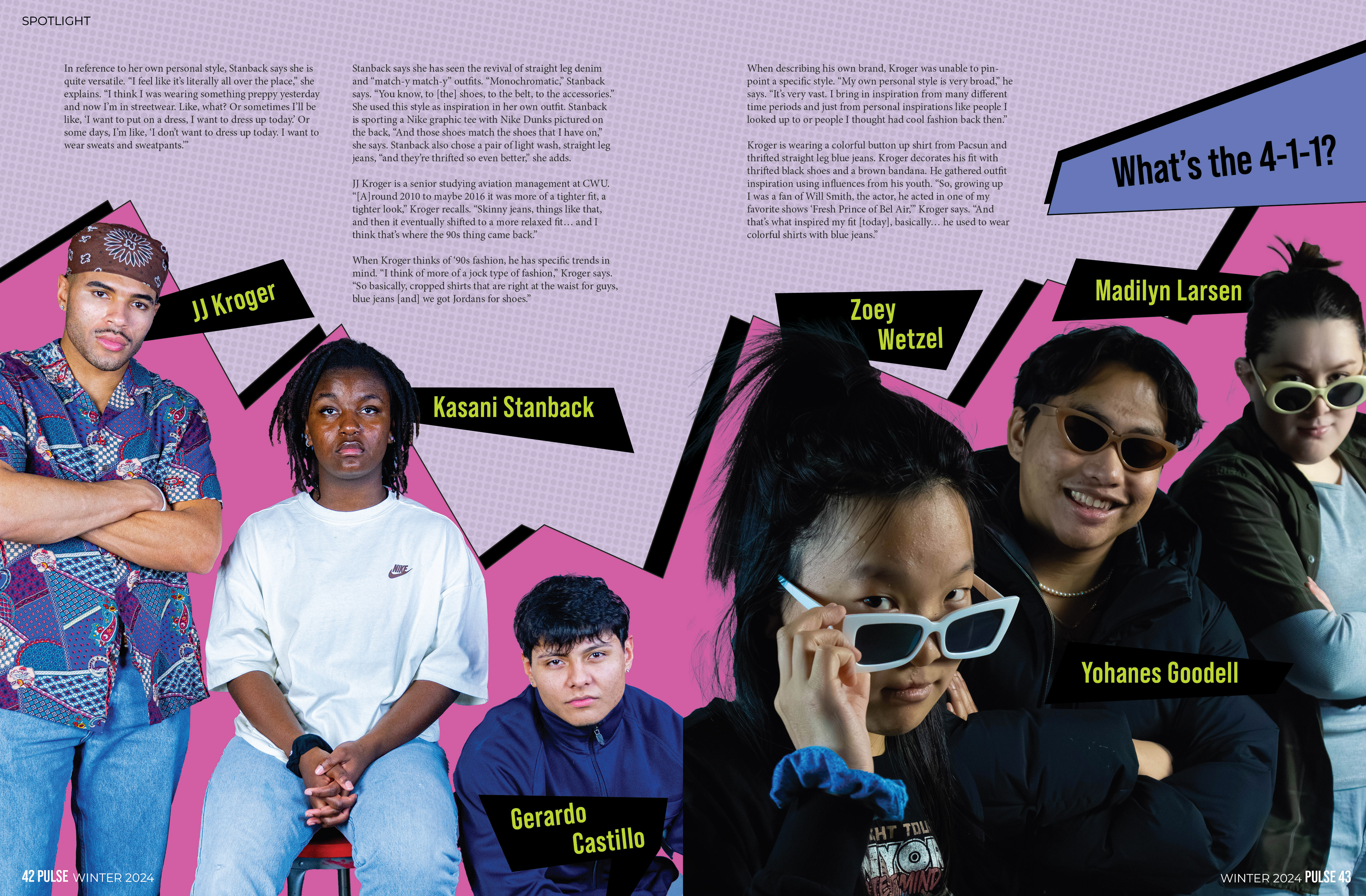 Centerfold Spread Story