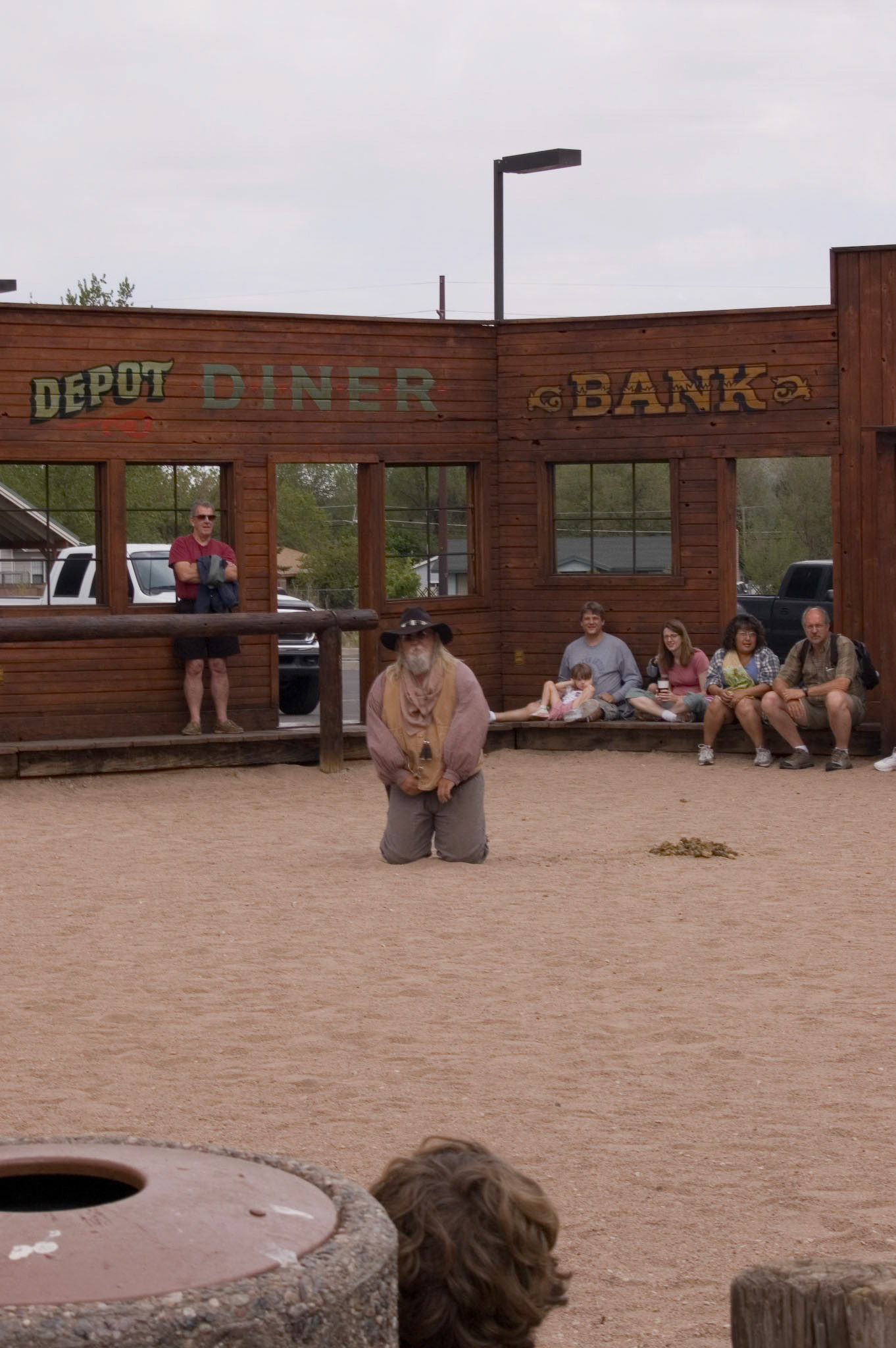 Corral Show before the train to Grand Canyon
