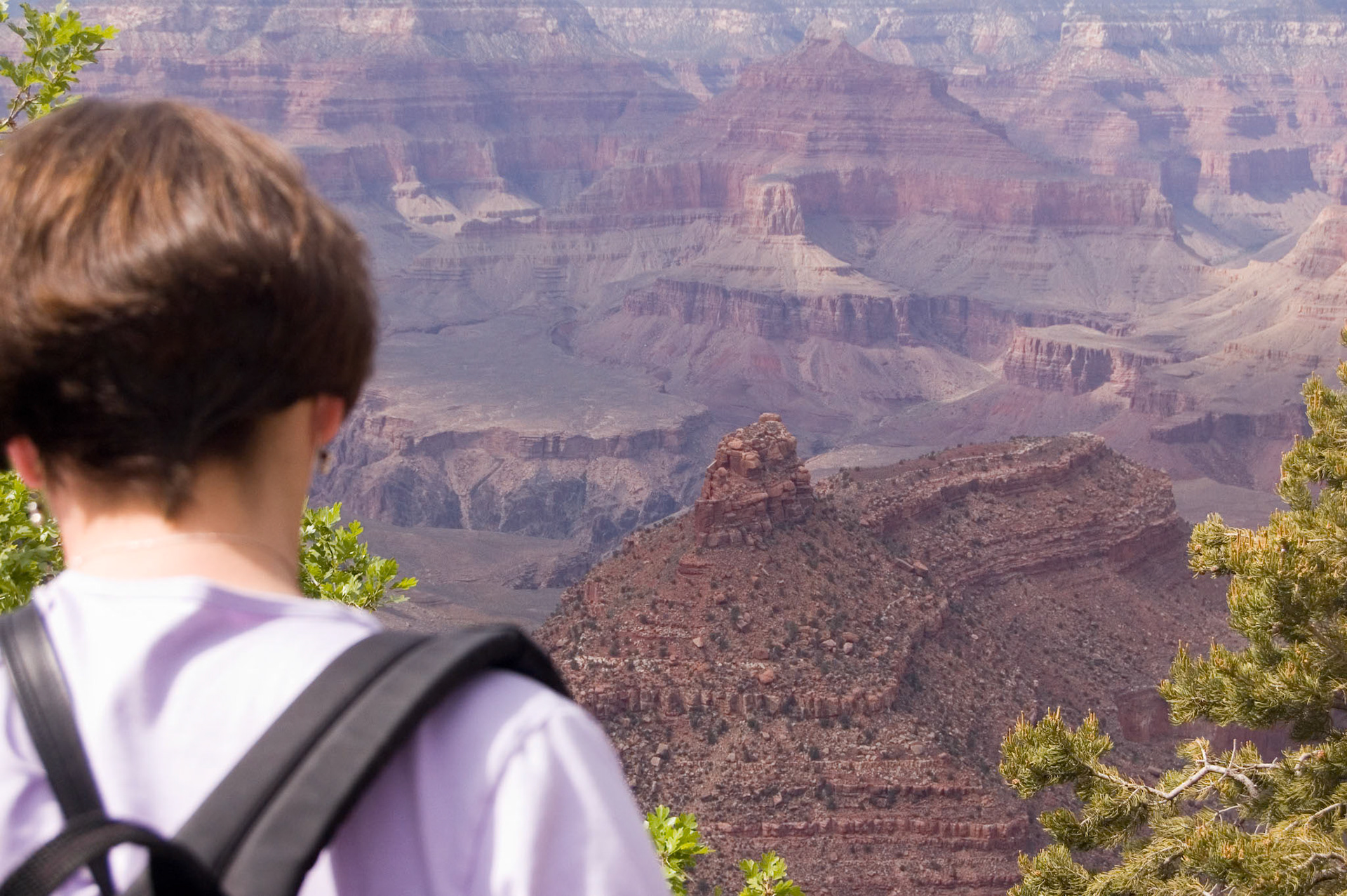 Chris at the Grand Canyon