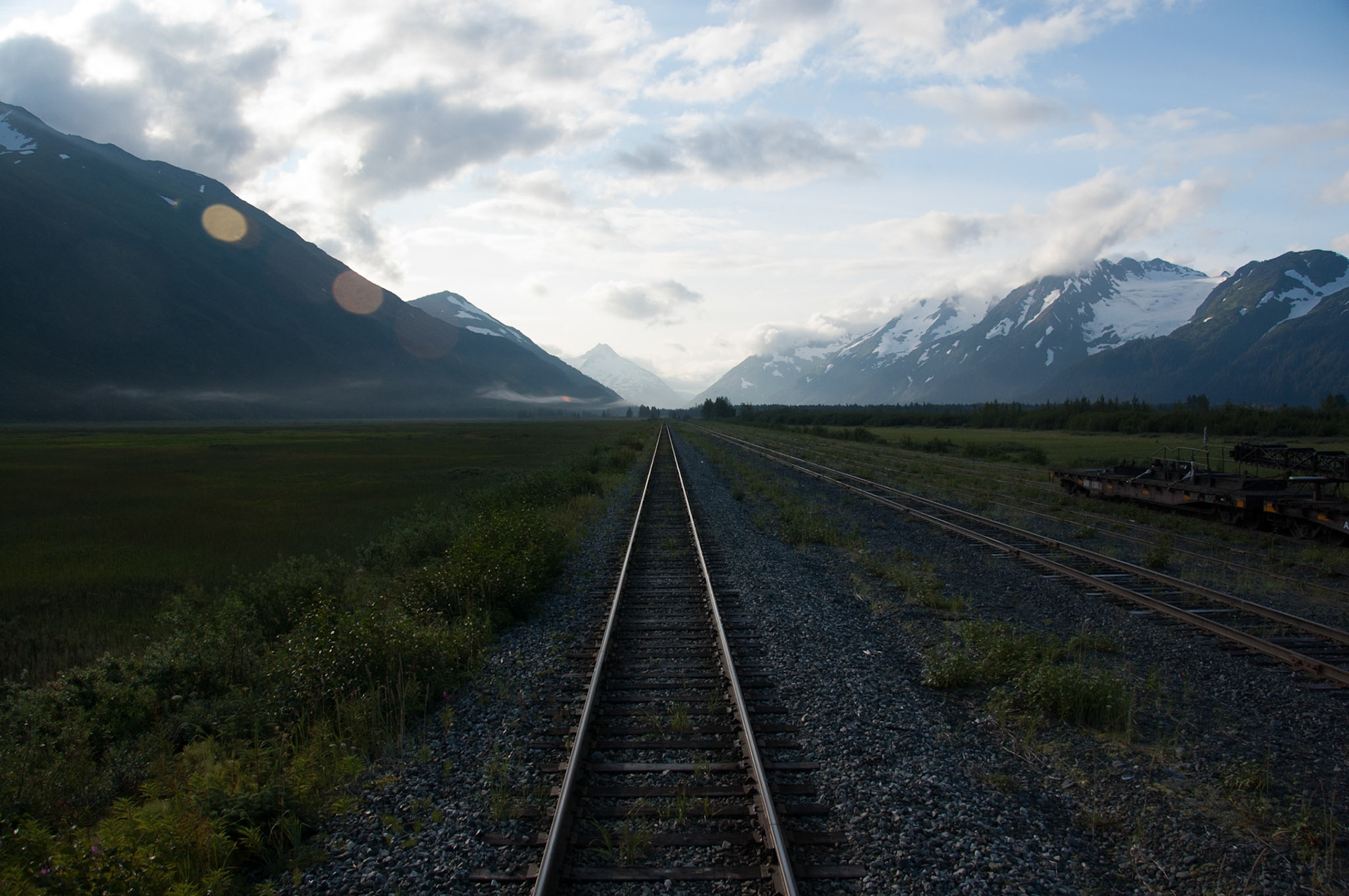 Views from the train to Denali