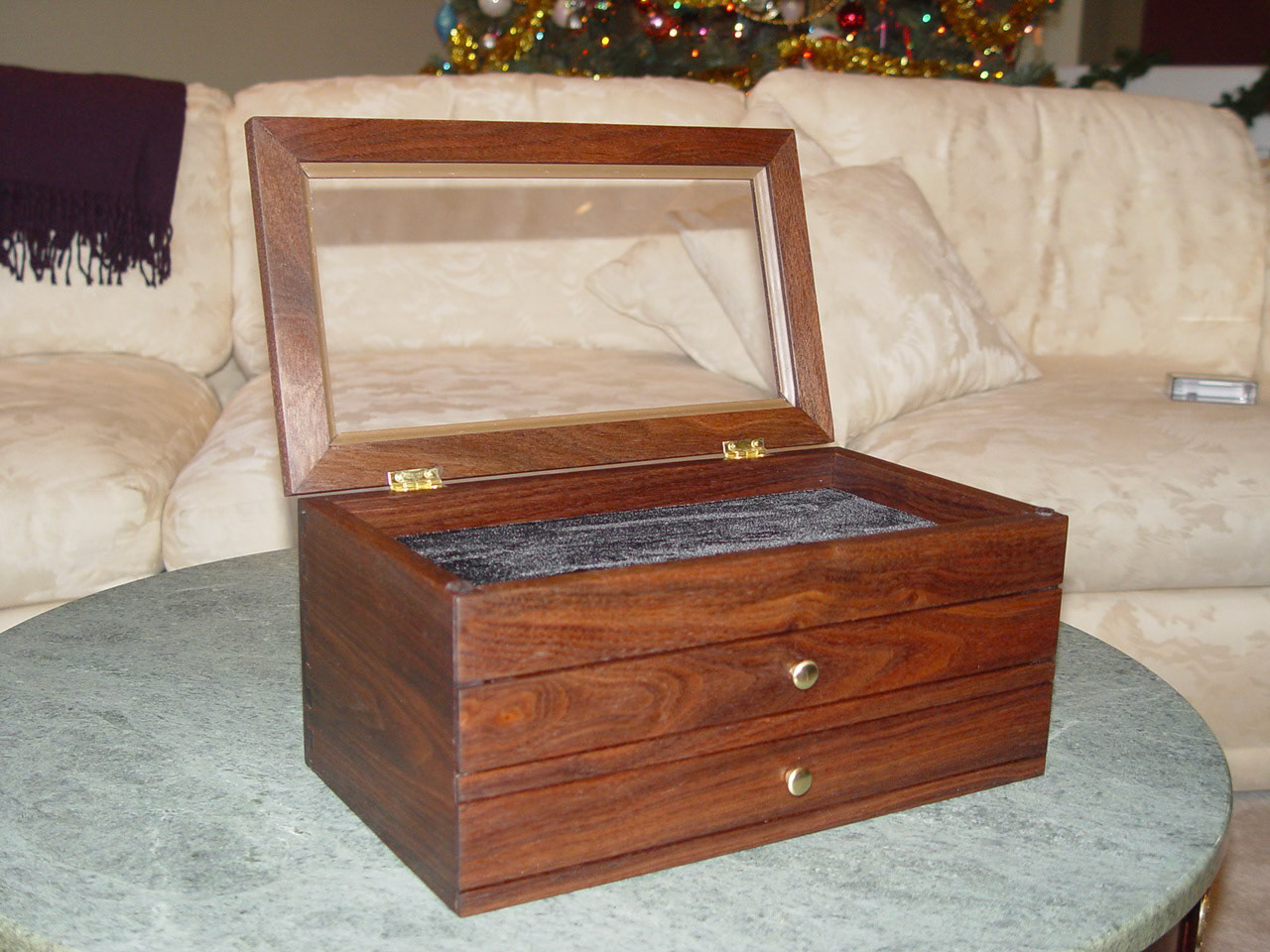 Woodworking items Tom has built