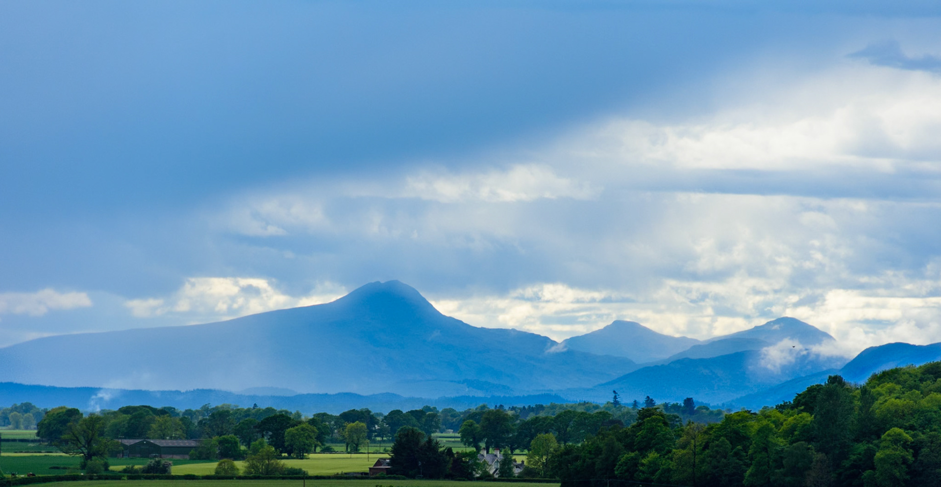 Trossacs National Park from Stirling Castle