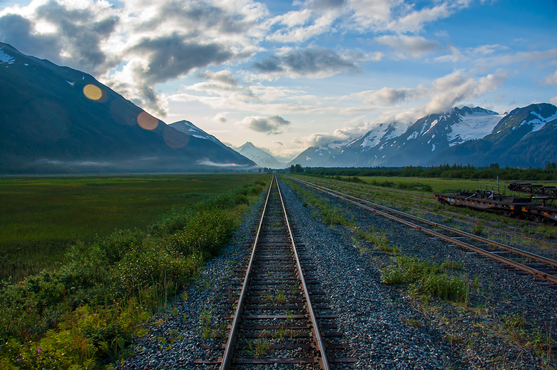 Views from the train to Denali