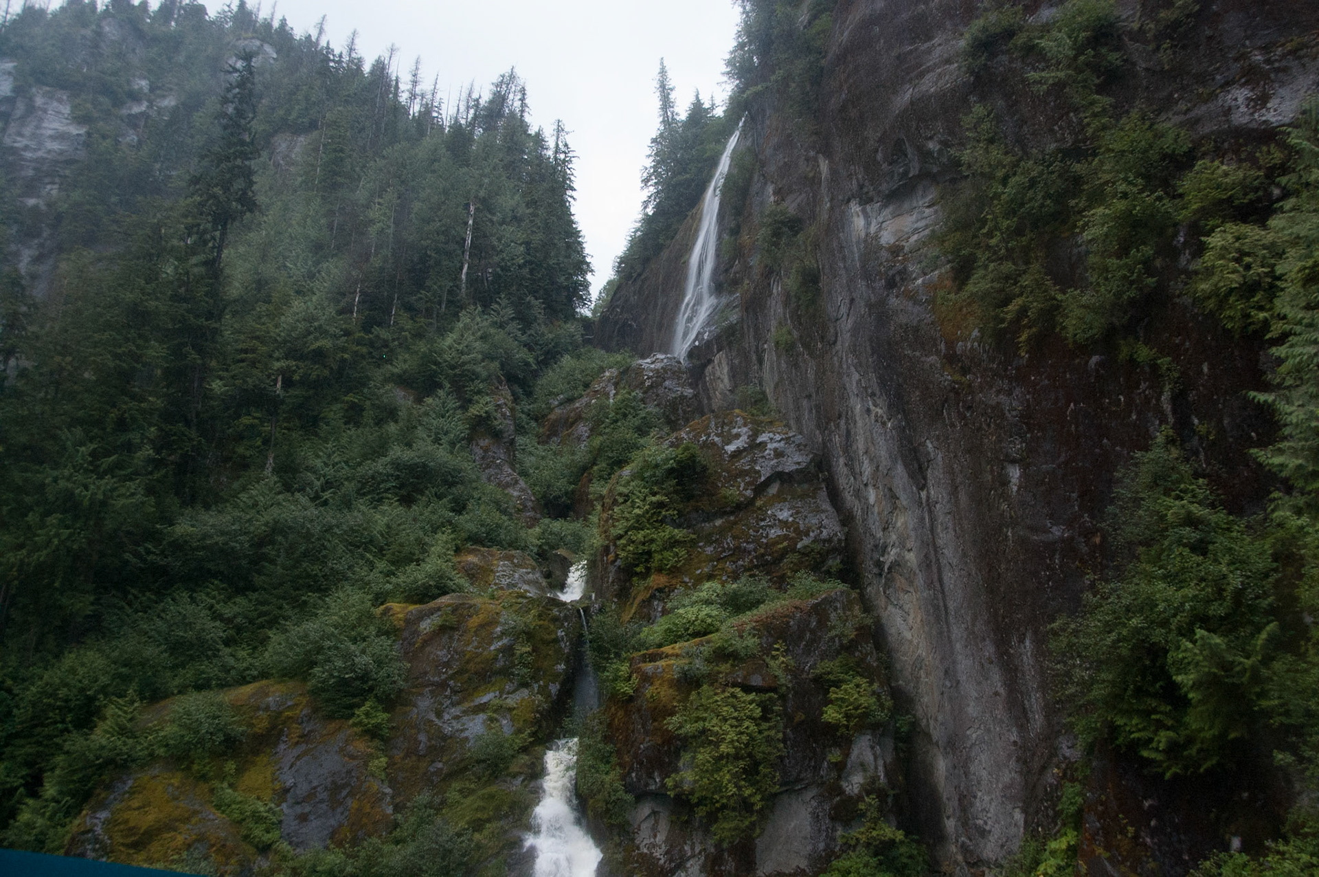 water from snow melt-misty fjords tour