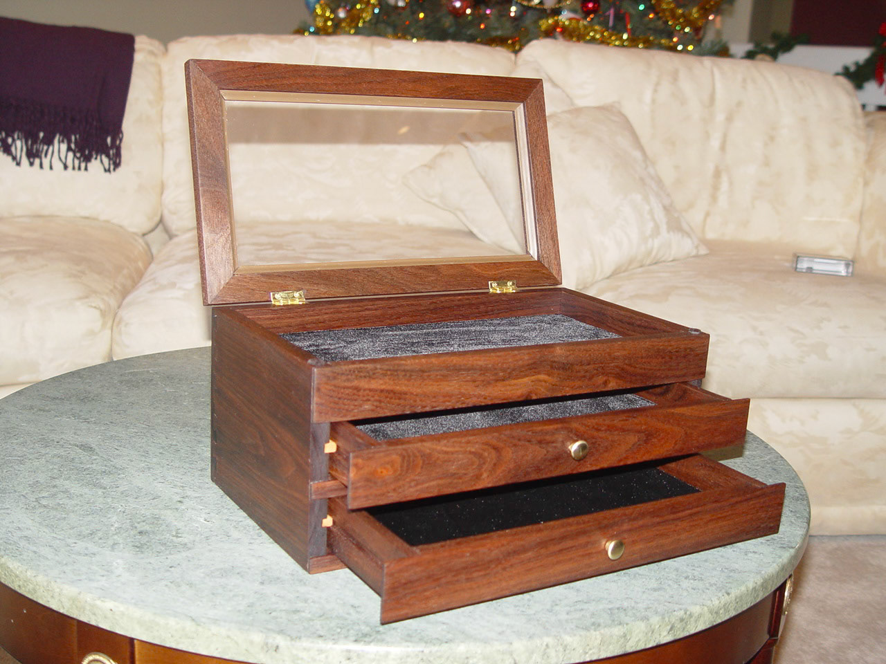 Woodworking items Tom has built