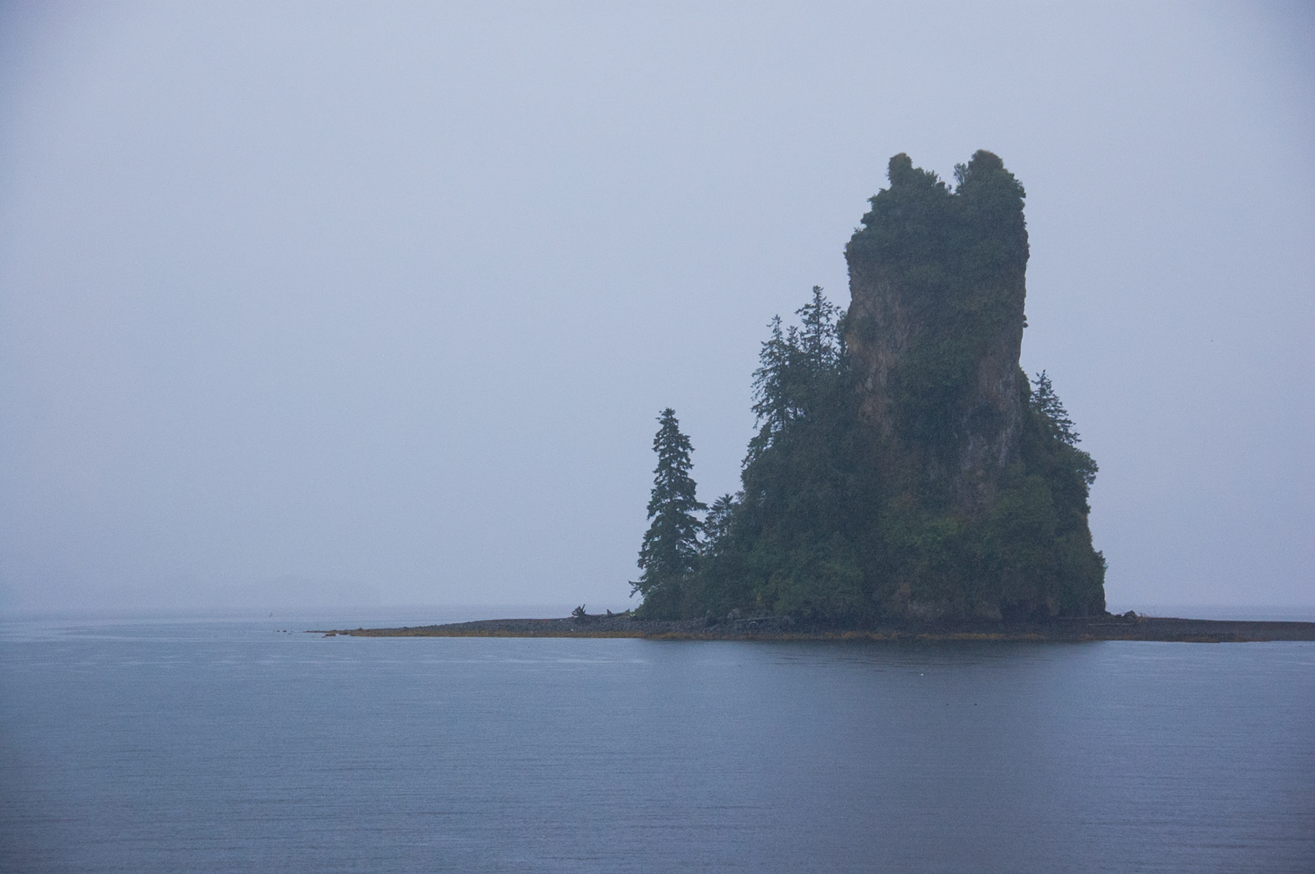 Misty Fjords Tour, point of Alva, Behm canal, Rudyard Bay, Eddystone Rock