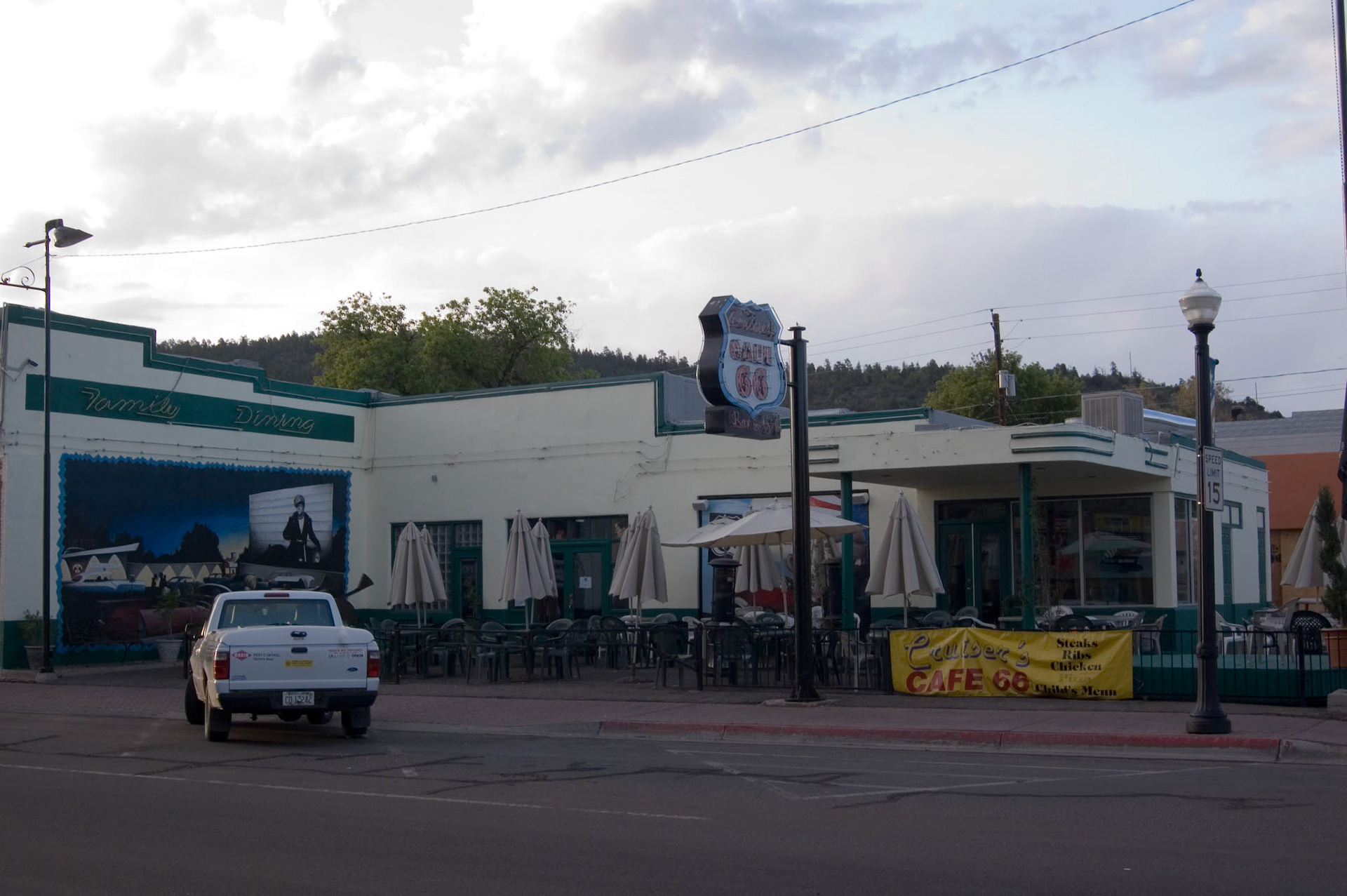 Williams, AZ and Route 66 runs through it