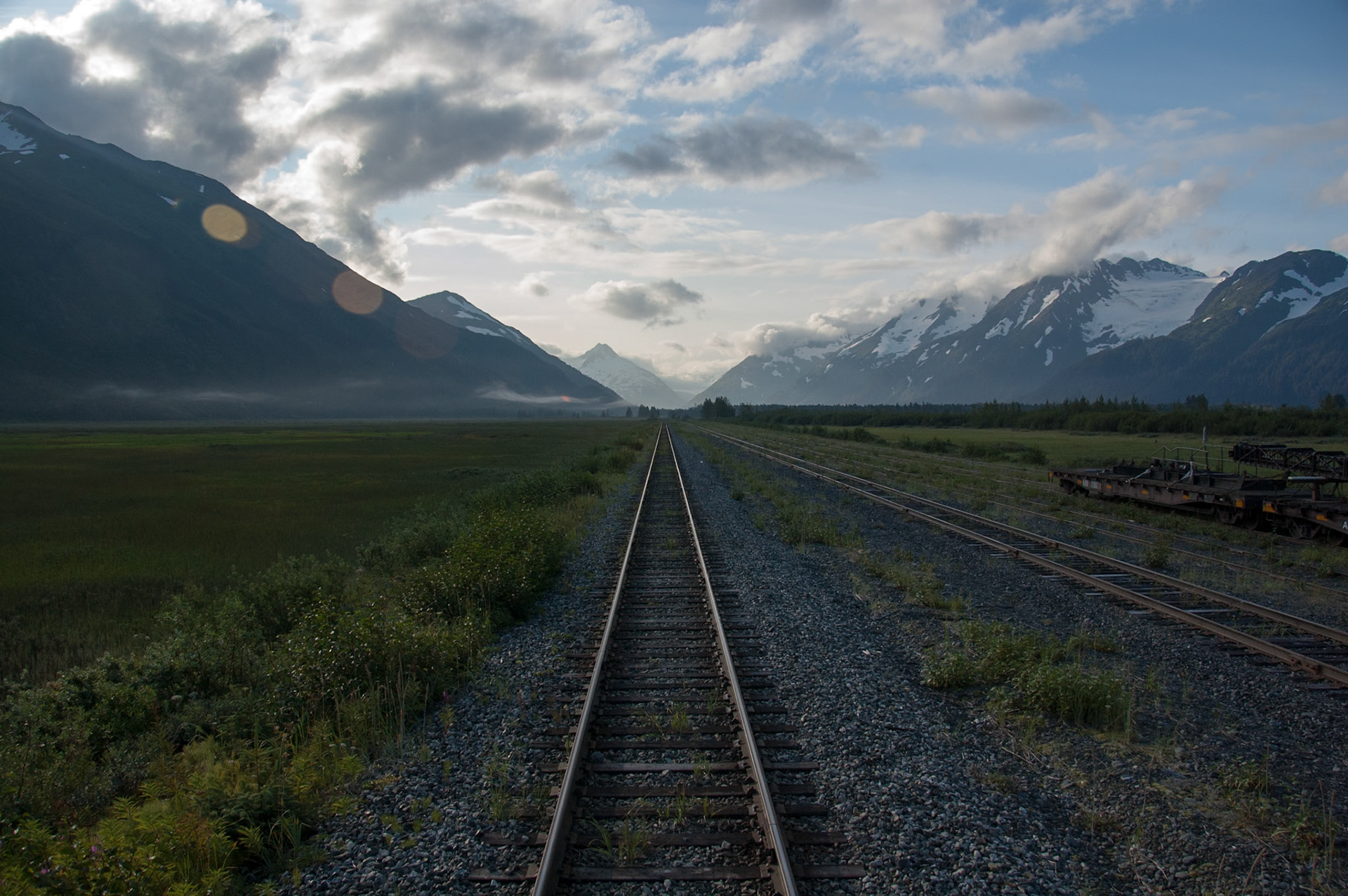 Views from the train to Denali