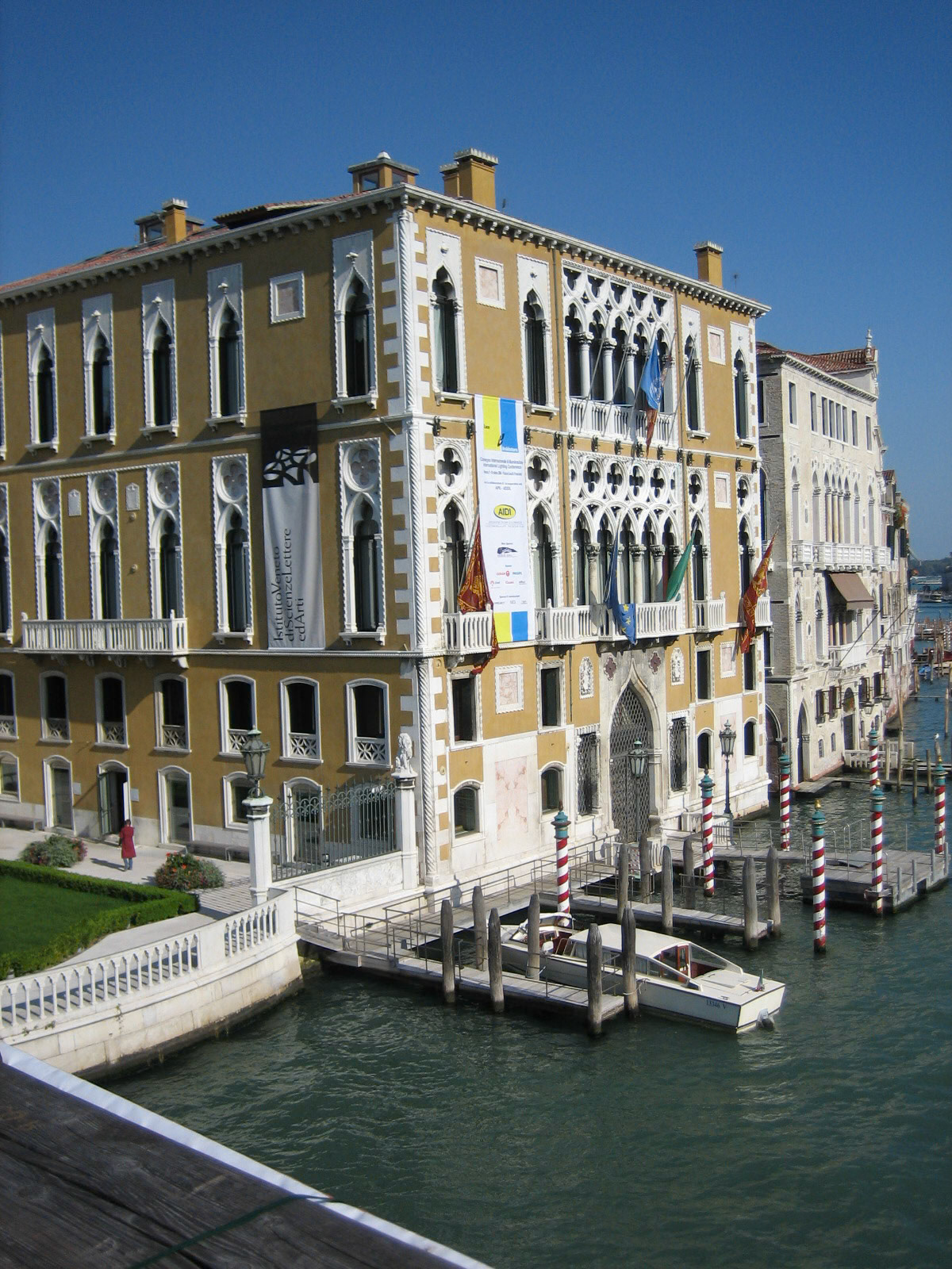 Waterbus from the Venice airport to Venice, Italy