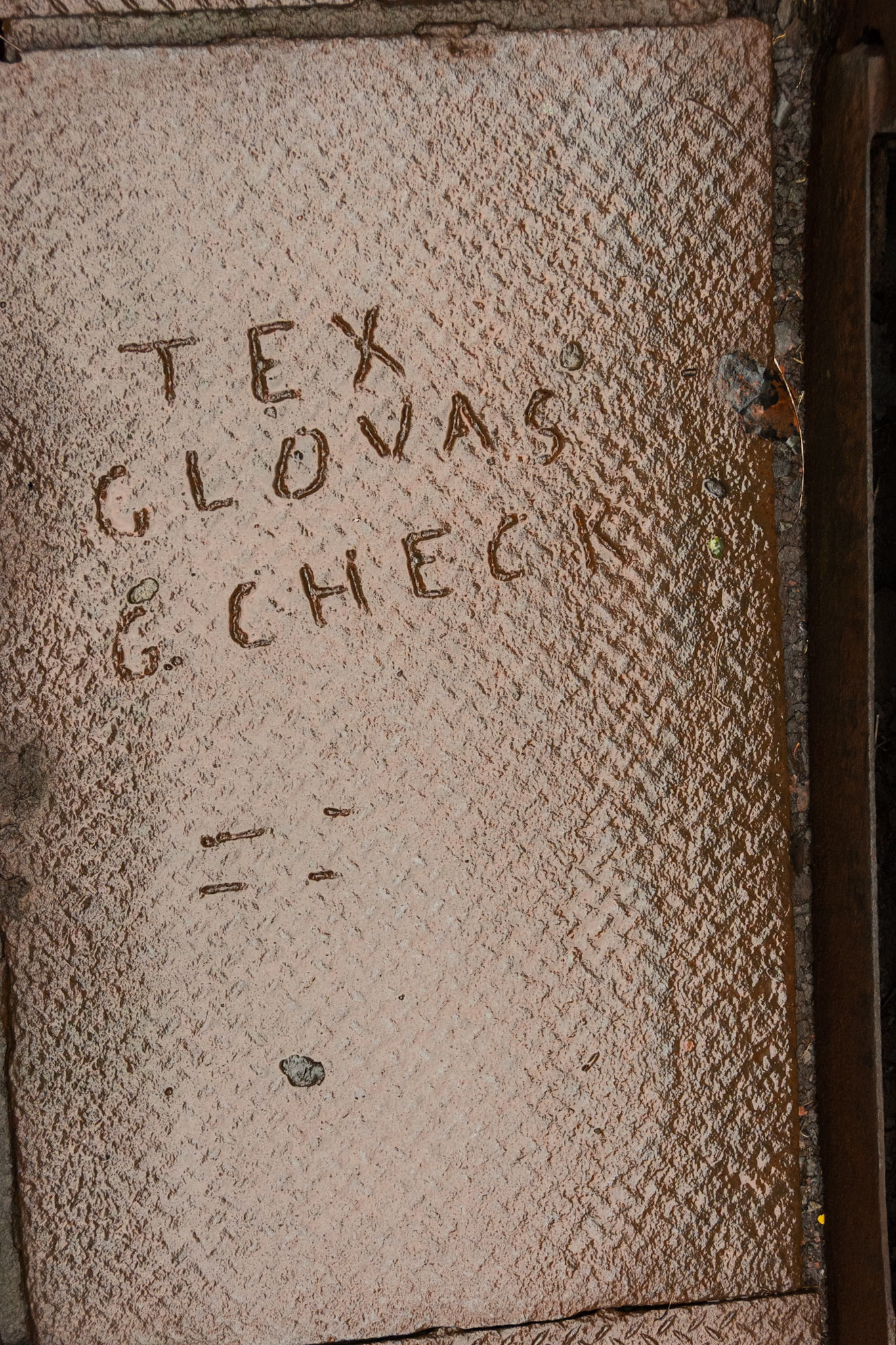 Workers Names in Steel