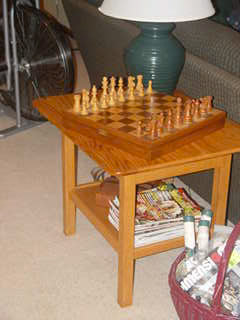 Woodworking items Tom has built