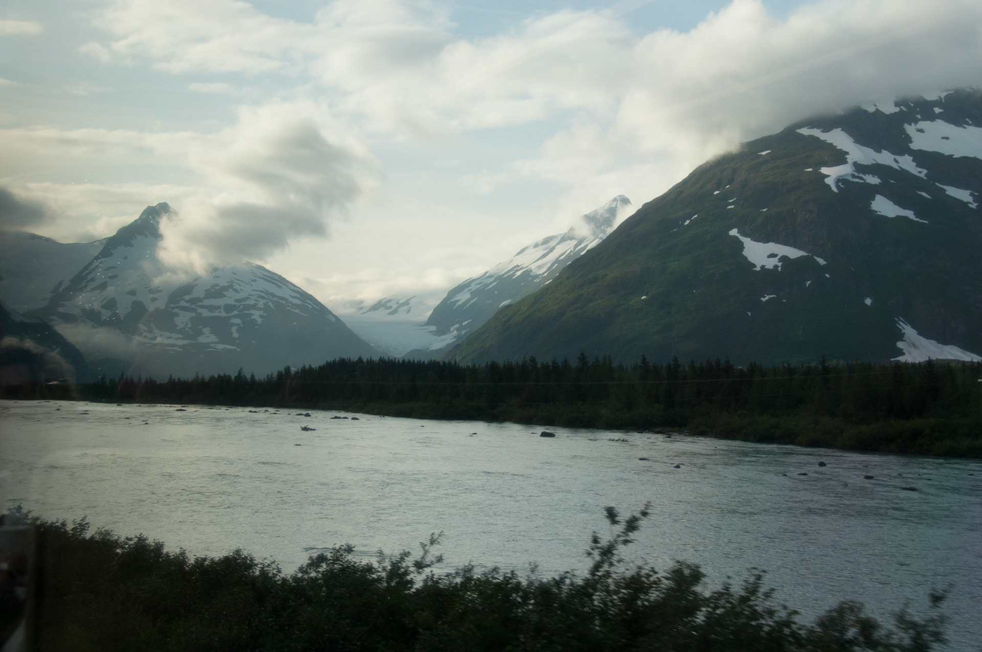 Views from the train to Denali