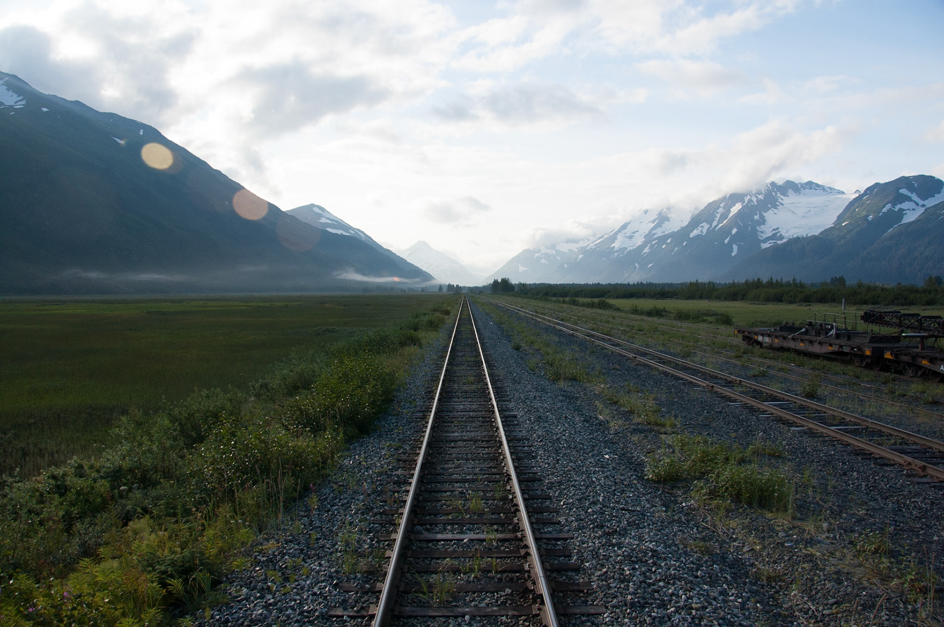 Views from the train to Denali