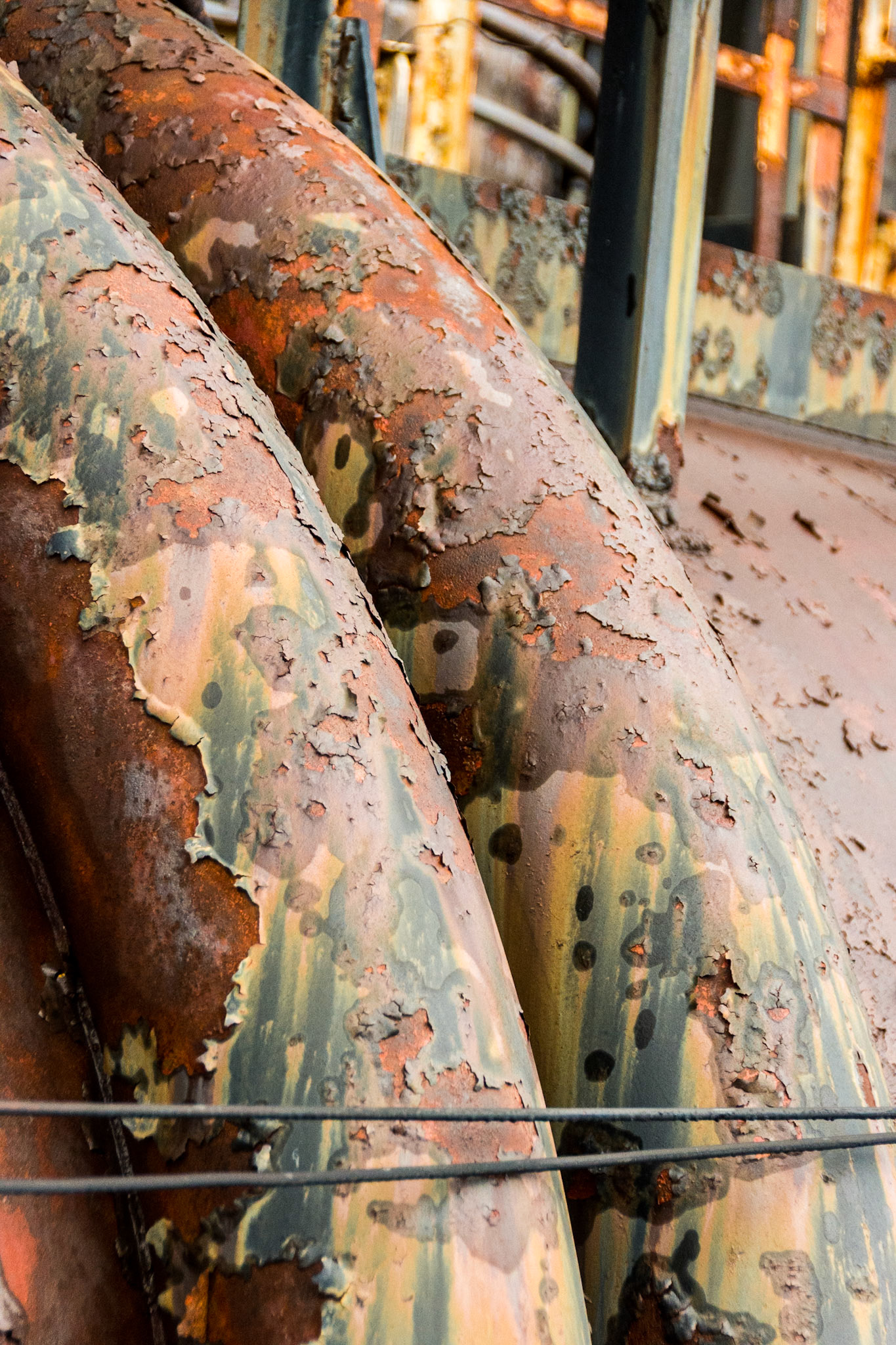 Rusting Air Pipes