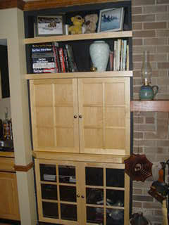Woodworking items Tom has built