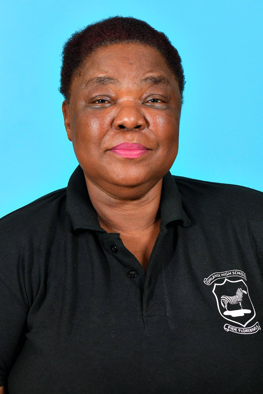 Deputy Secretary: Ms. Sizakele Mlambo