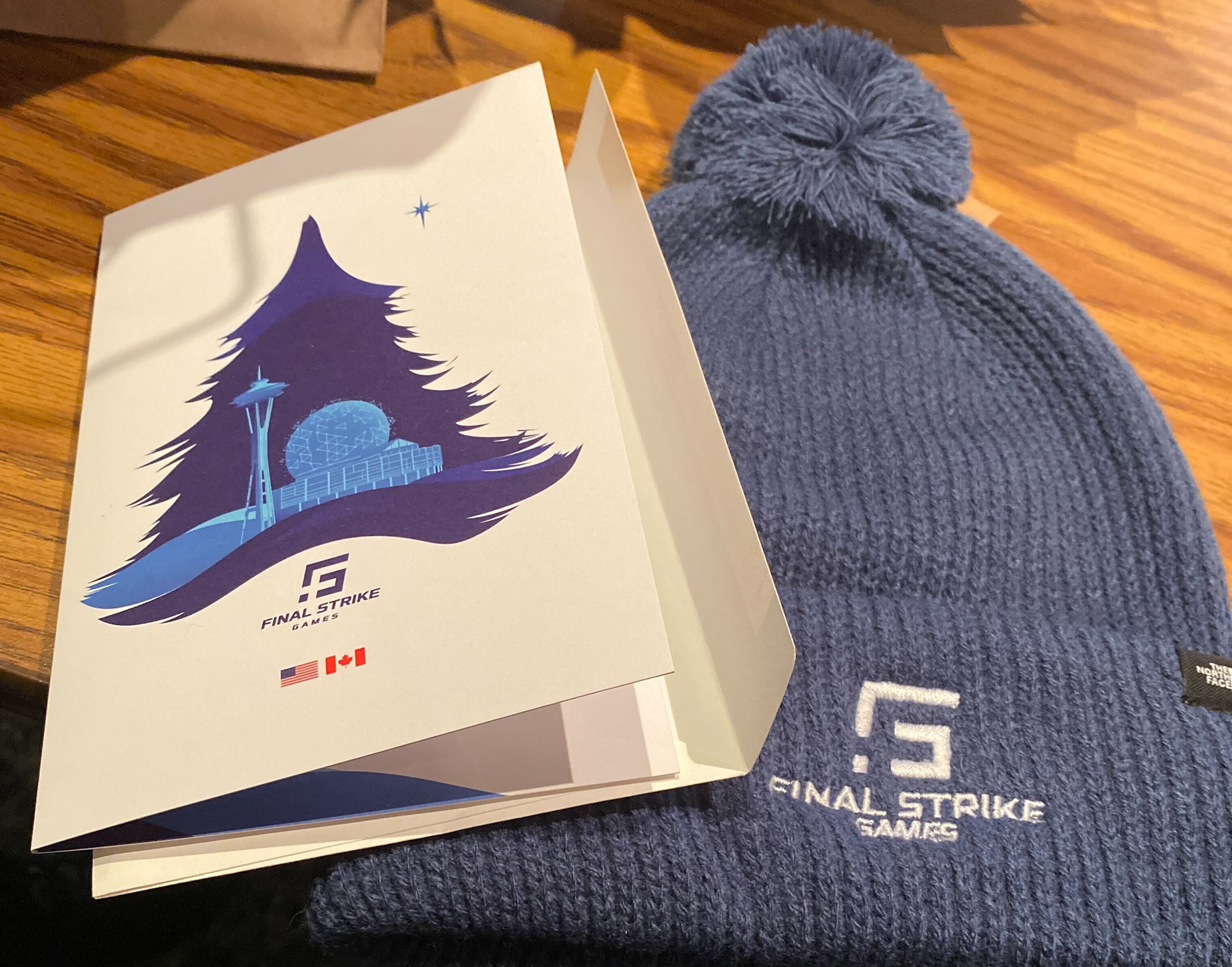 Printed Card and Hat