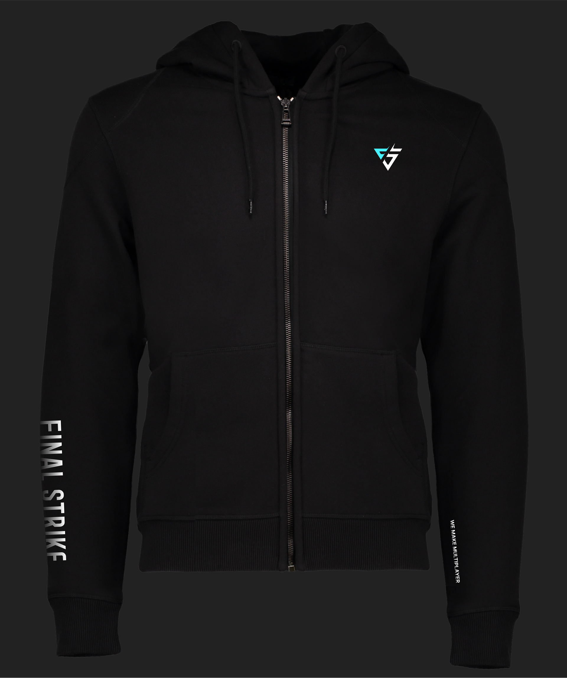Front-Zip Hooded Jacket