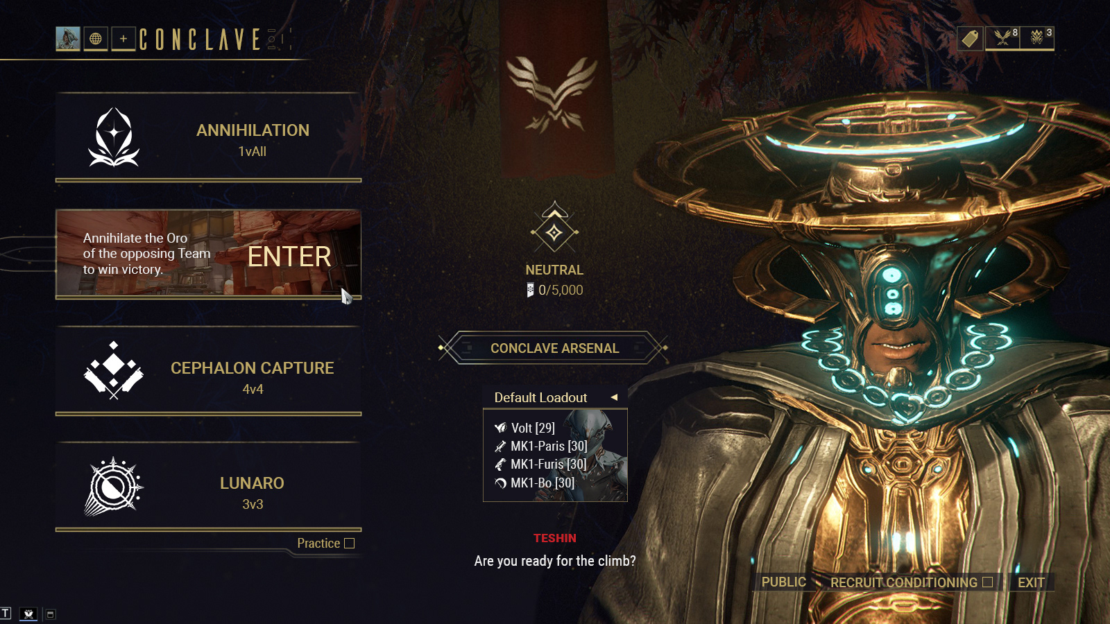 Game Mode Hover